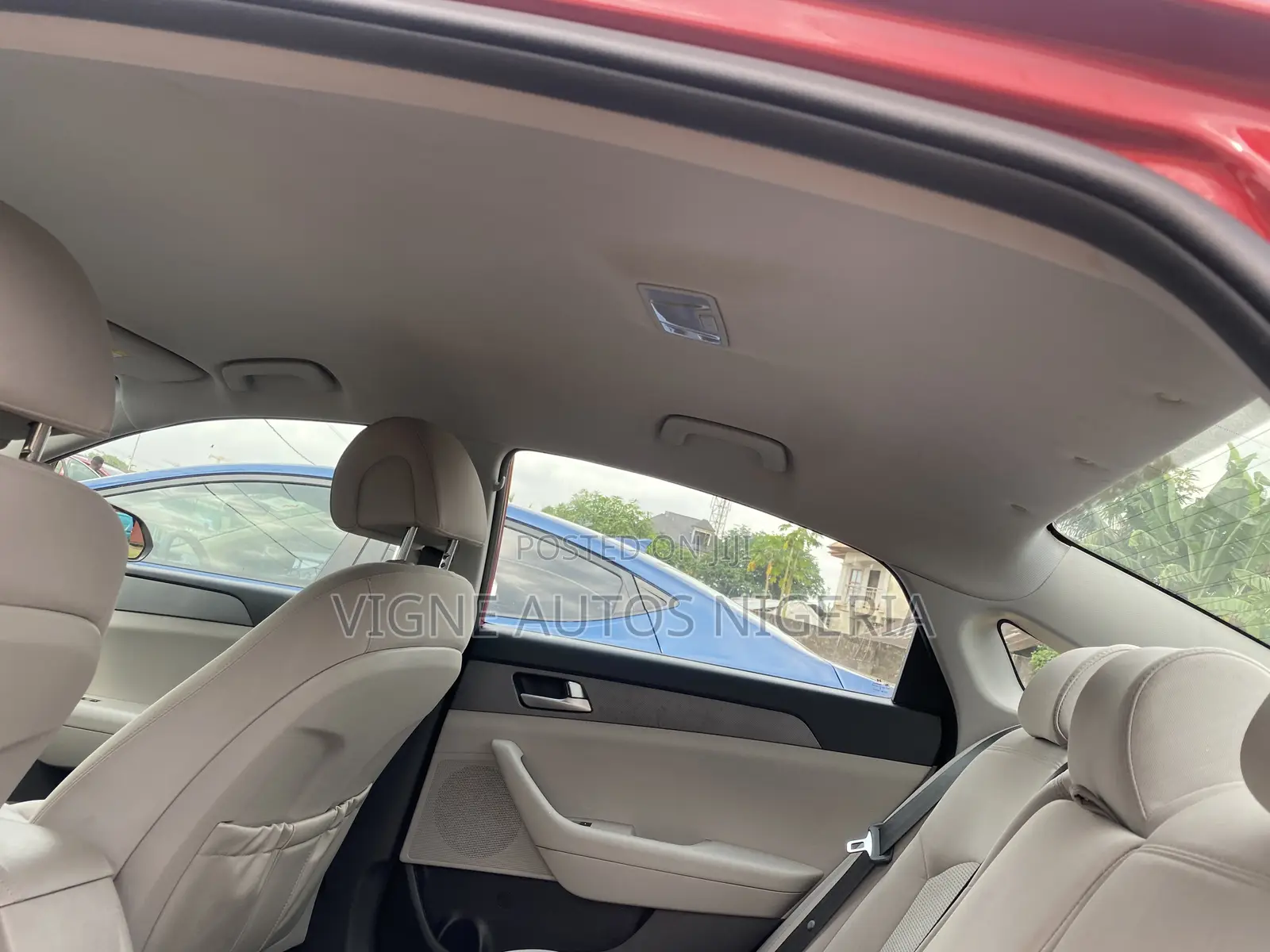 Hyundai Sonata Limited 2.0T Seban (2.0L 4cyl 6A) 2017 Red