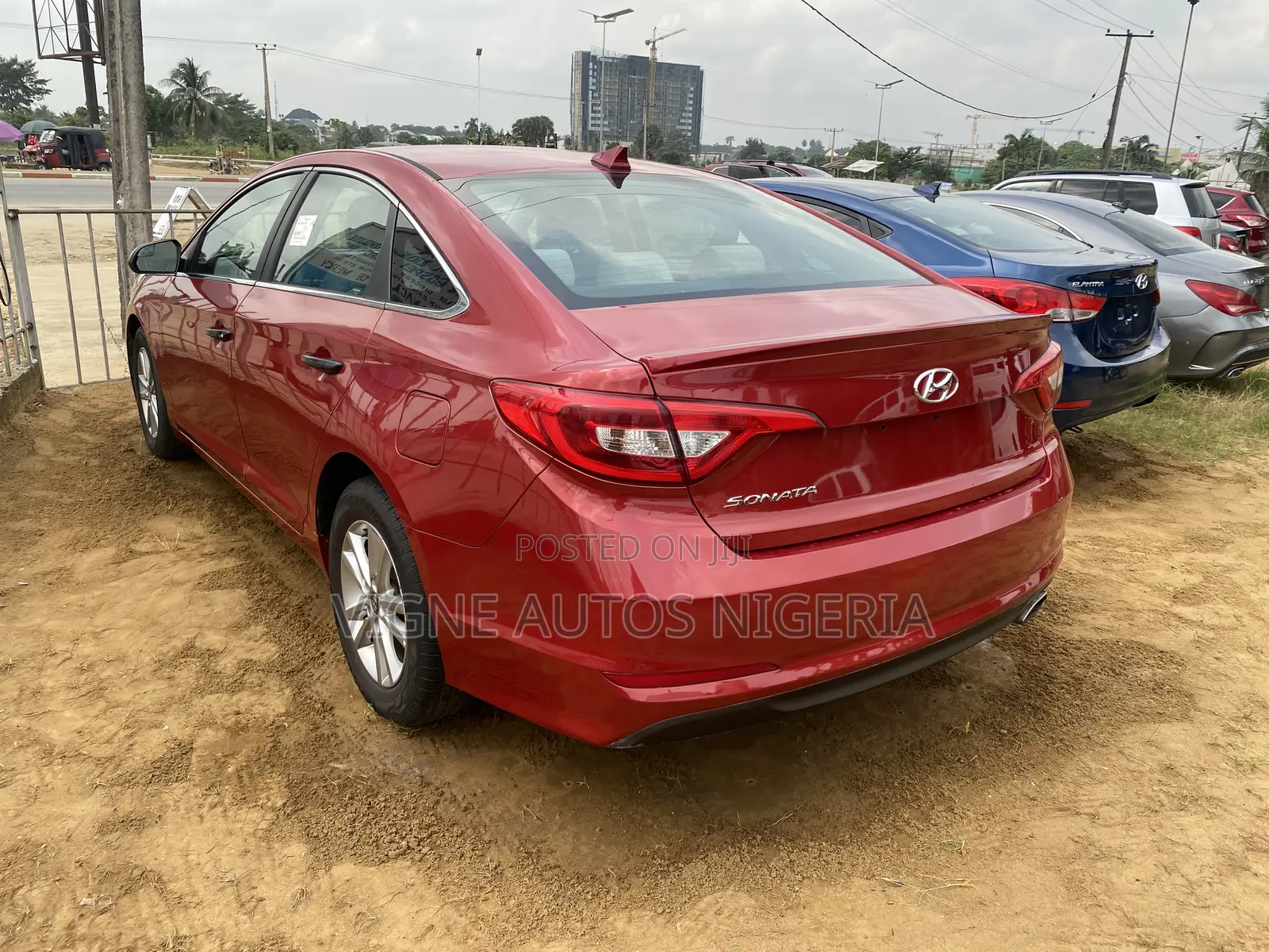 Hyundai Sonata Limited 2.0T Seban (2.0L 4cyl 6A) 2017 Red