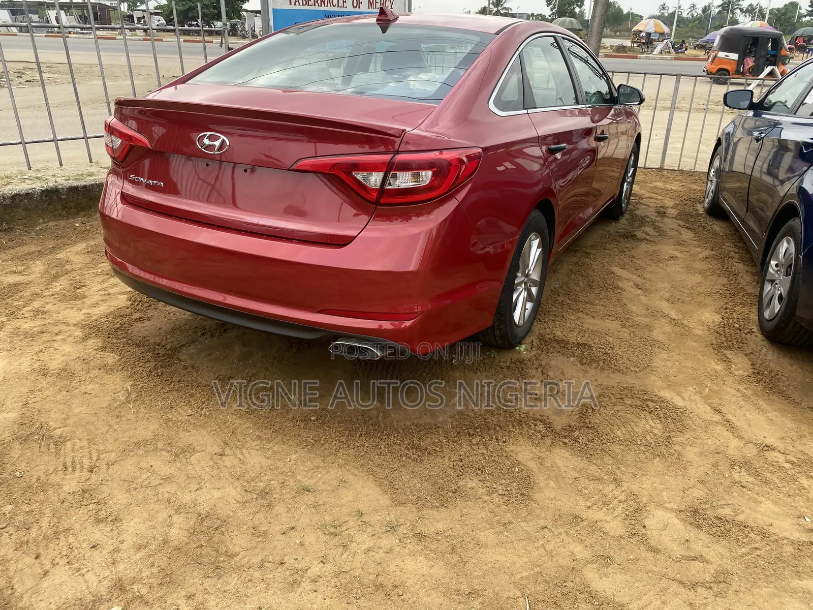 Hyundai Sonata Limited 2.0T Seban (2.0L 4cyl 6A) 2017 Red