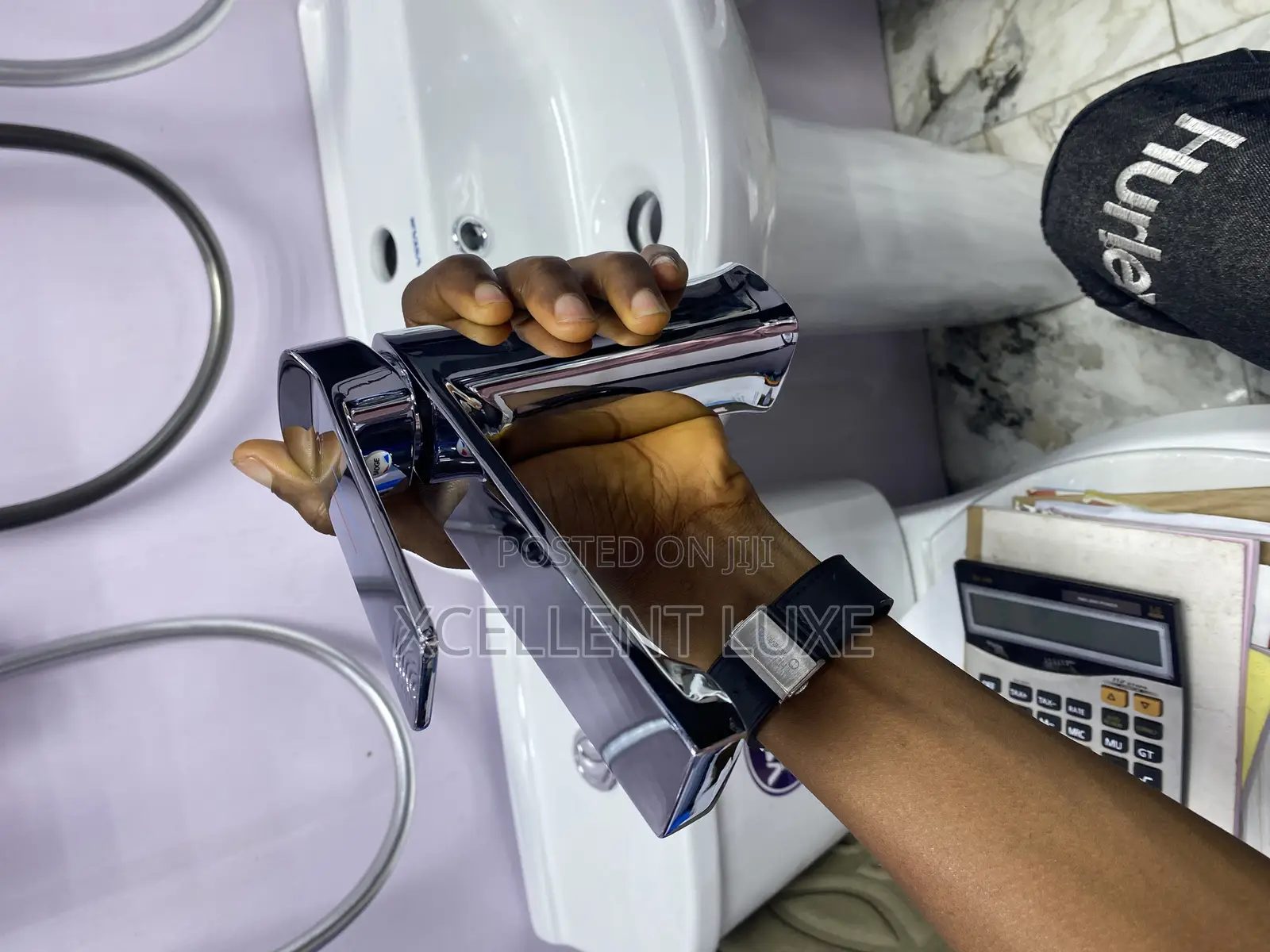 Chrome Basin Mixer Tap (British Standard)