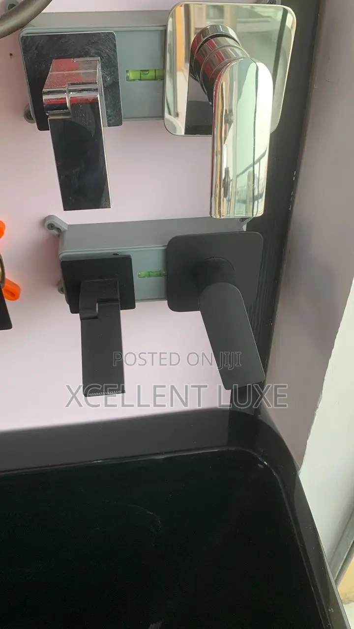 Conduit Basin Mixer Tap With A Flexible And Lift Up Tap
