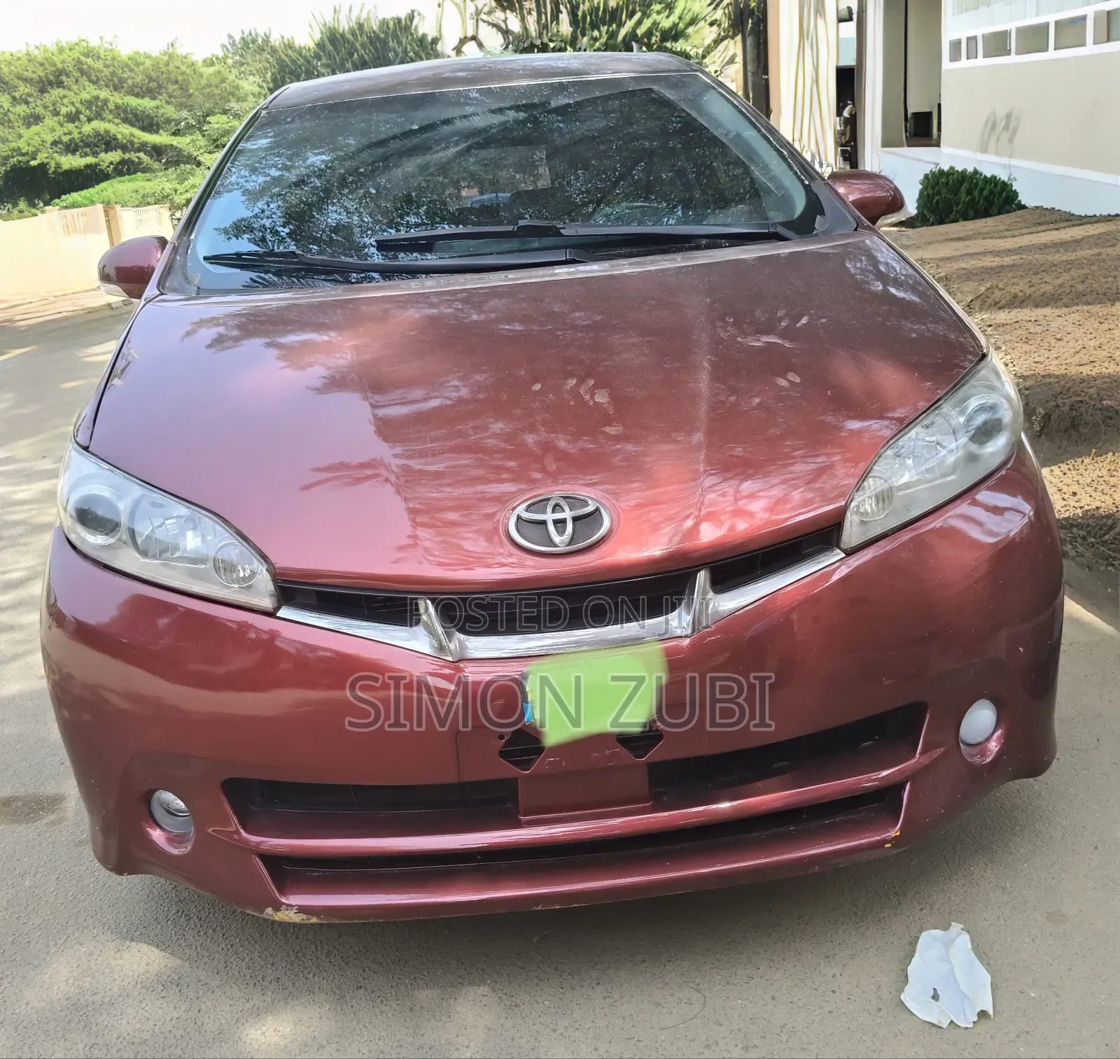 Toyota Wish 2014 Red