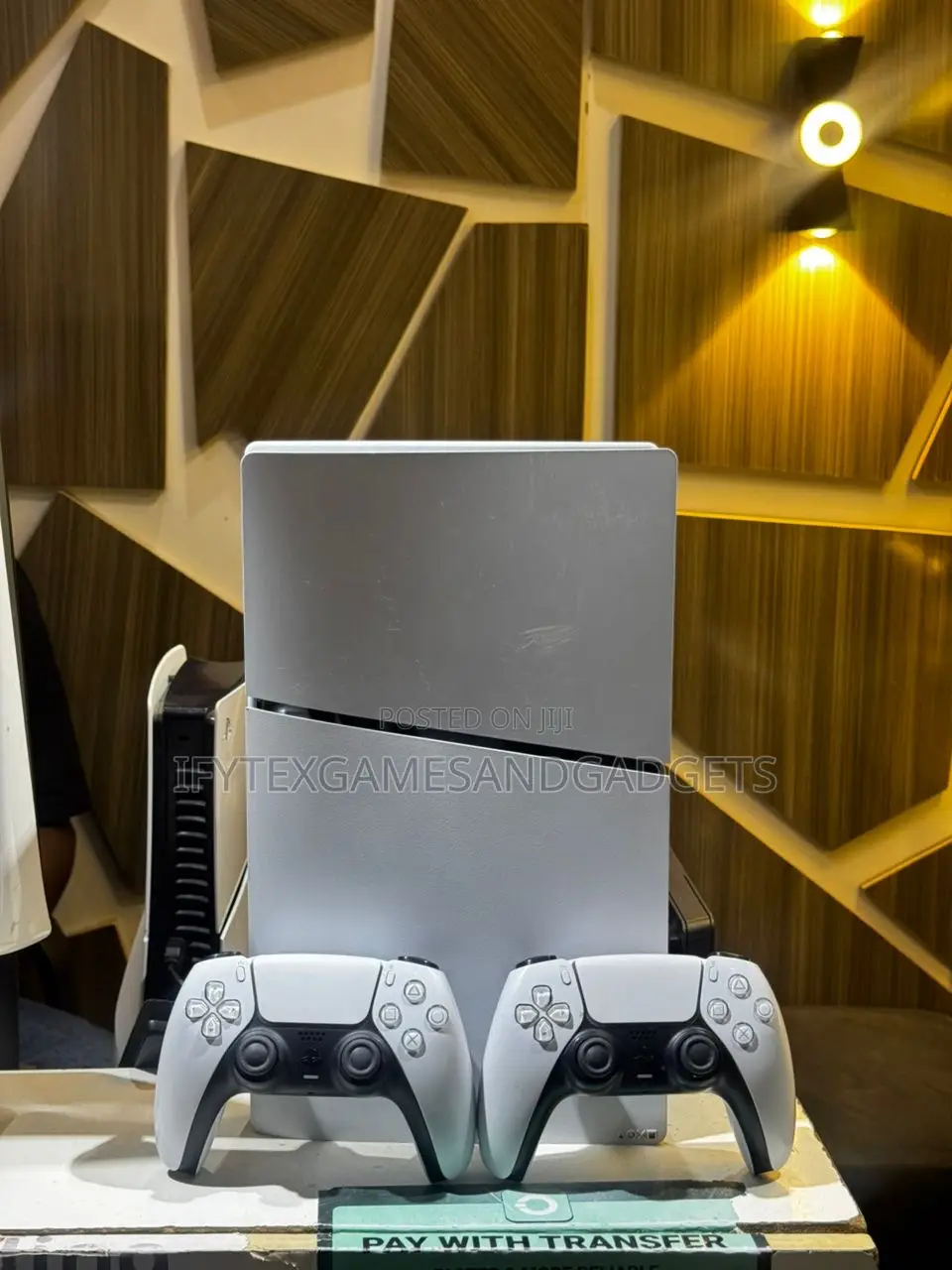 Neat Used Ps 5 Slim 1tb With 2 Pads and 12 Games