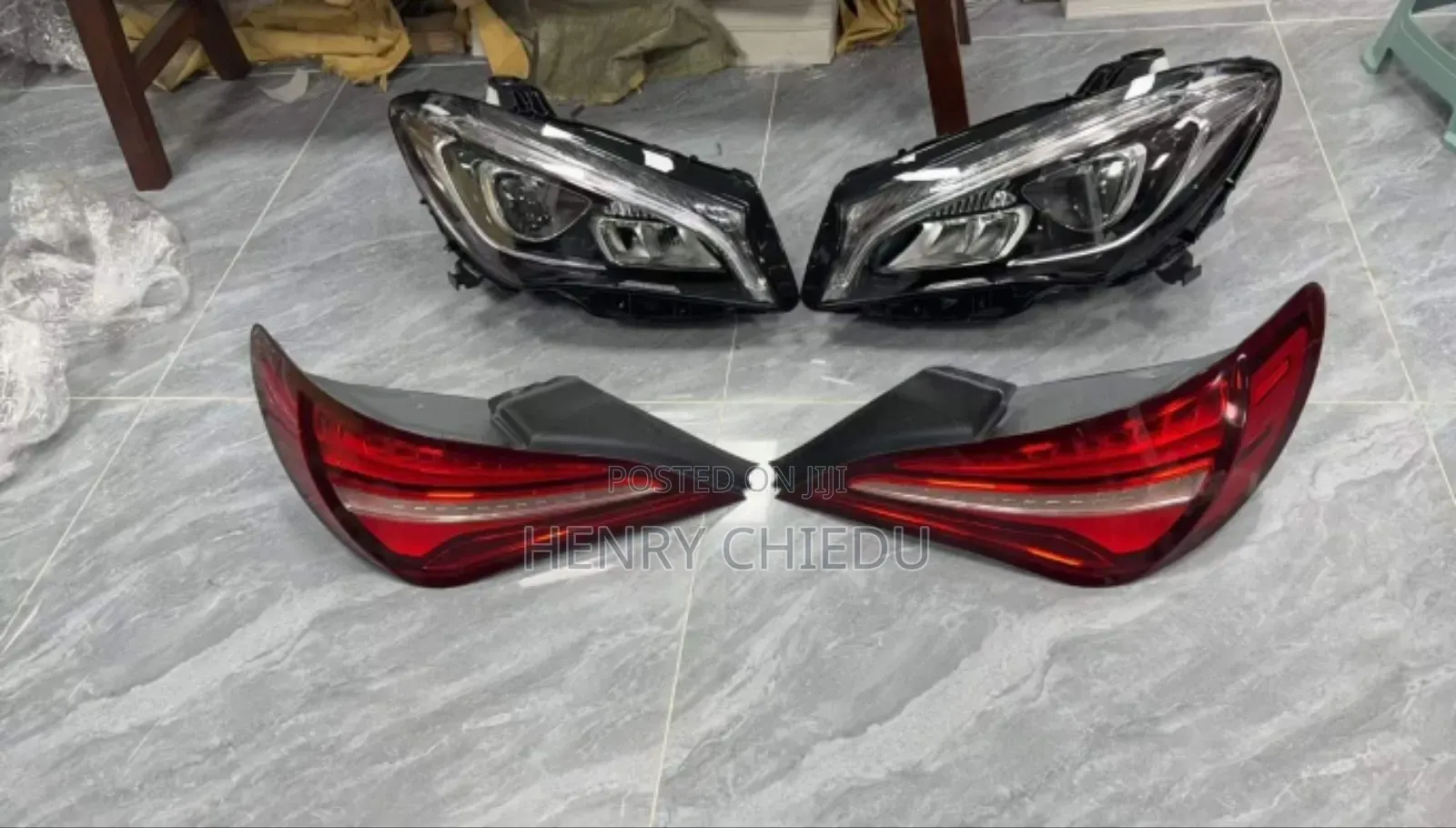 Front And Back Light For Mercedes-benz Cla