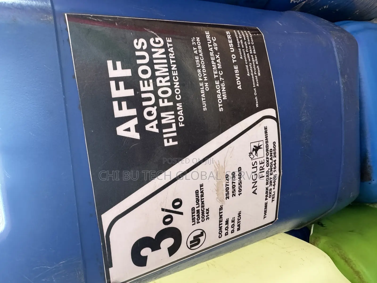 Angus Fire 3% Afff (Aqueous Film Forming Foam)