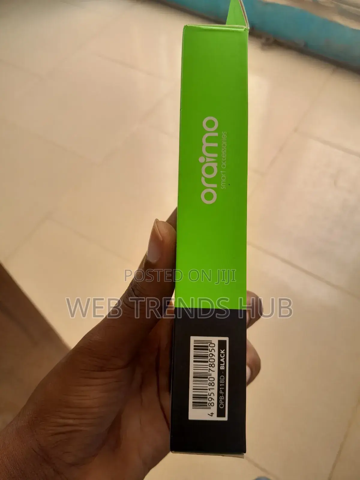 Oraimo 10,000mah Toast 10 Flash Powerbank (Opb-P118d) Slim Portable