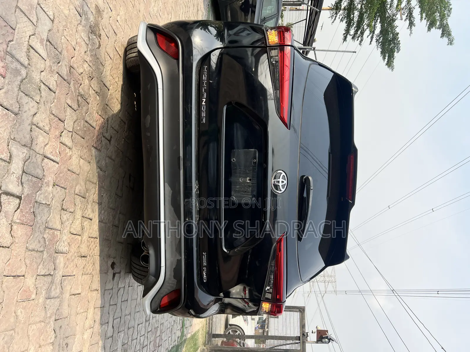 Toyota Highlander XSE 2022 Black