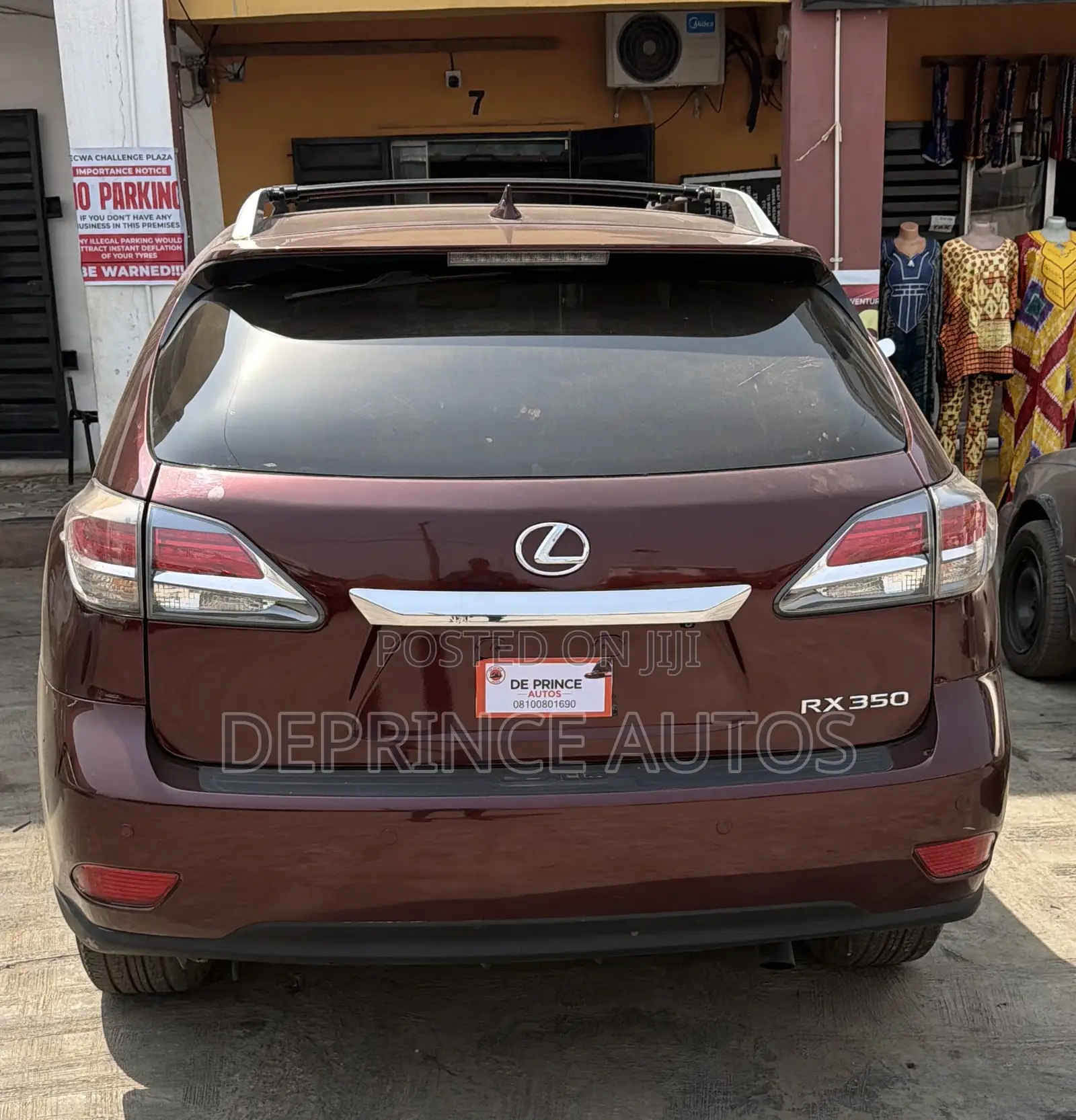Lexus RX 350 2015 Burgundy