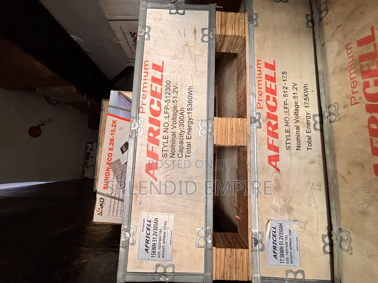 15kwh Africell Lithium Battery