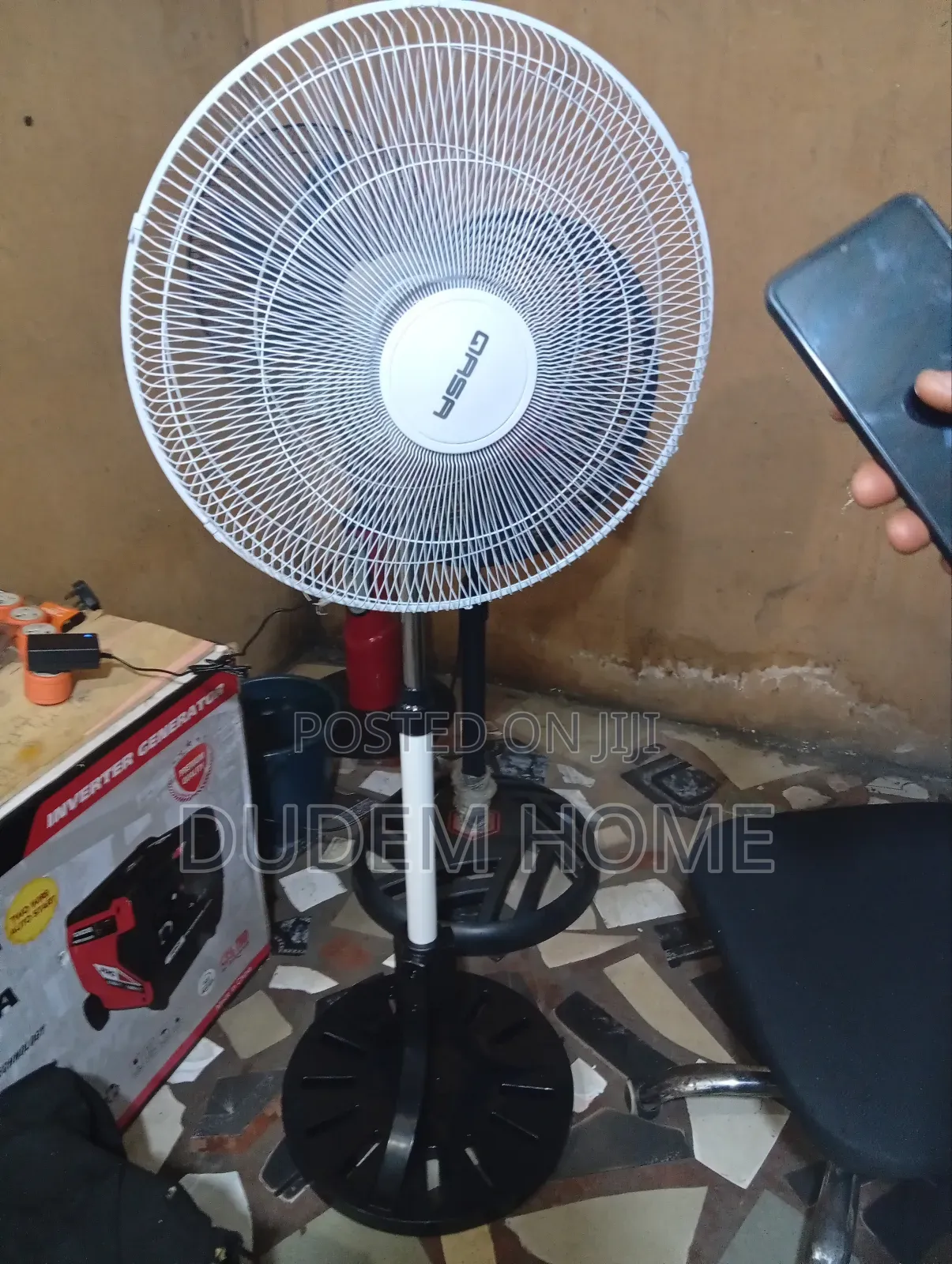 Qasa Lower Wattage Standing Fan 18 Inches 20watt