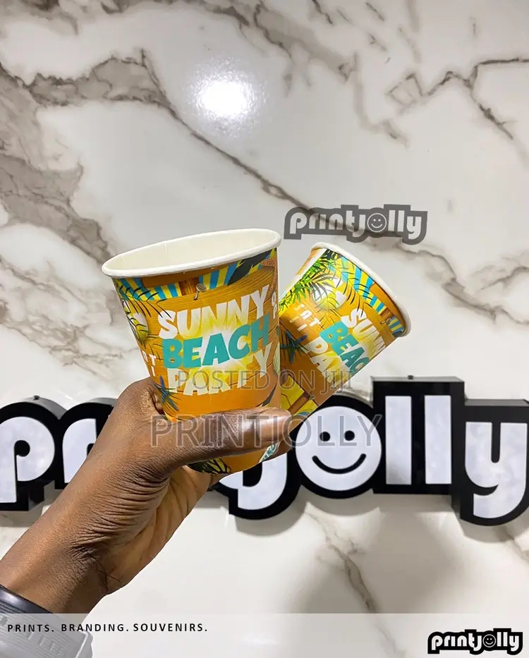 Customized Branded Printed Paper Cup Party Cup
