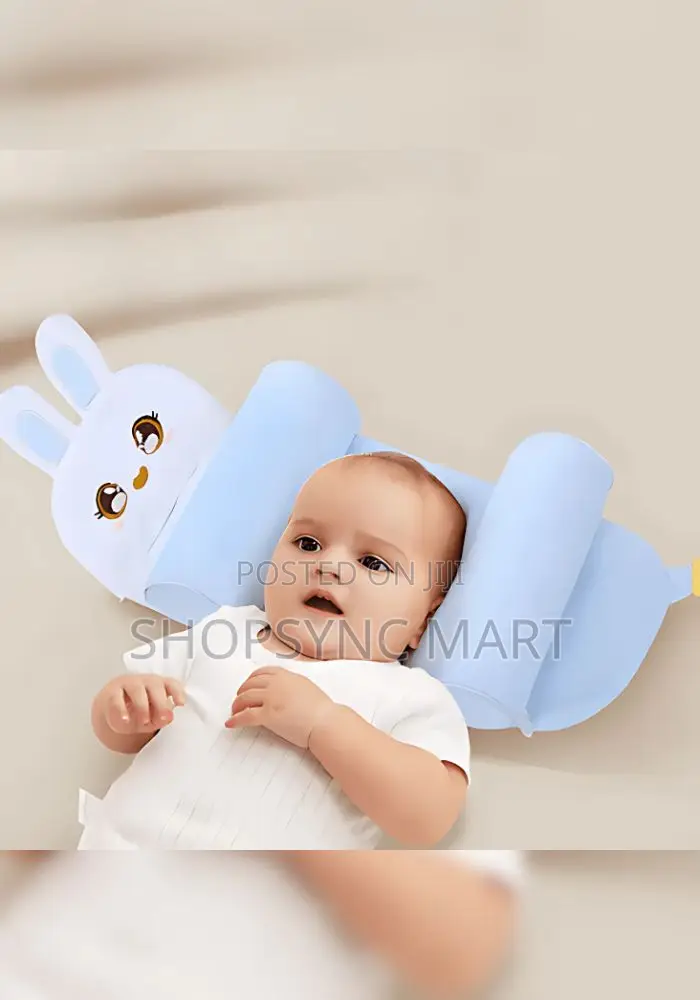 Baby Support Pillow for Newborns – Anti Flat Head, Breathable
