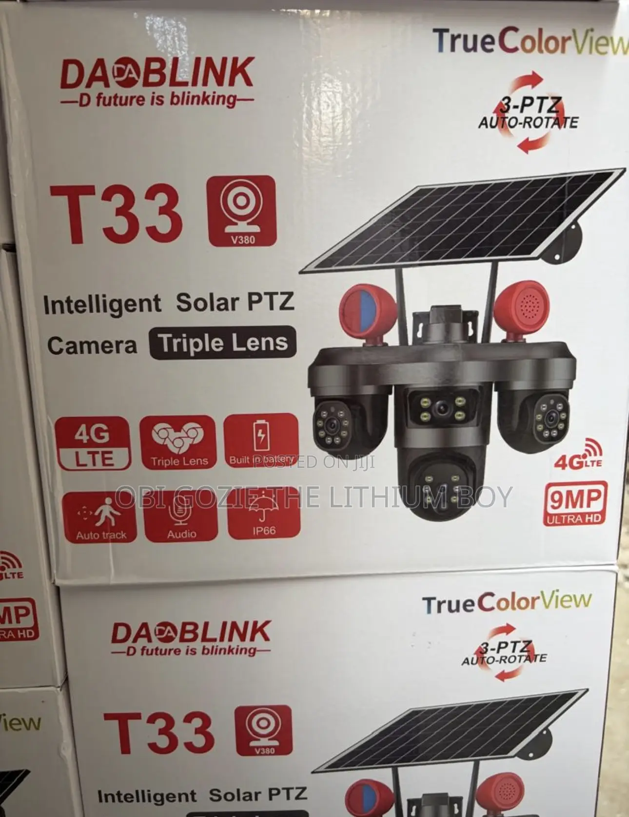 9mp Da-Blink Outdoor Solar Camera Best 9mp Camera Importer in Lagos