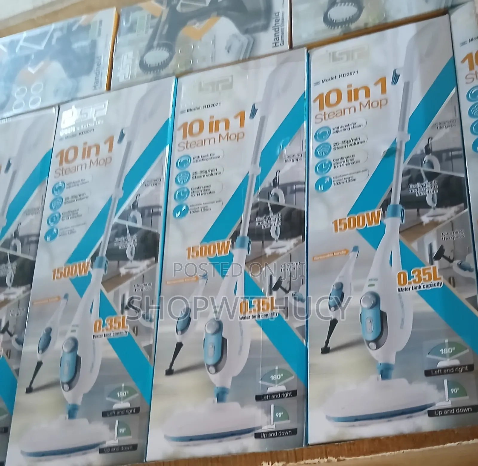 DSP 10-in-1 Steam Mop - 1500w