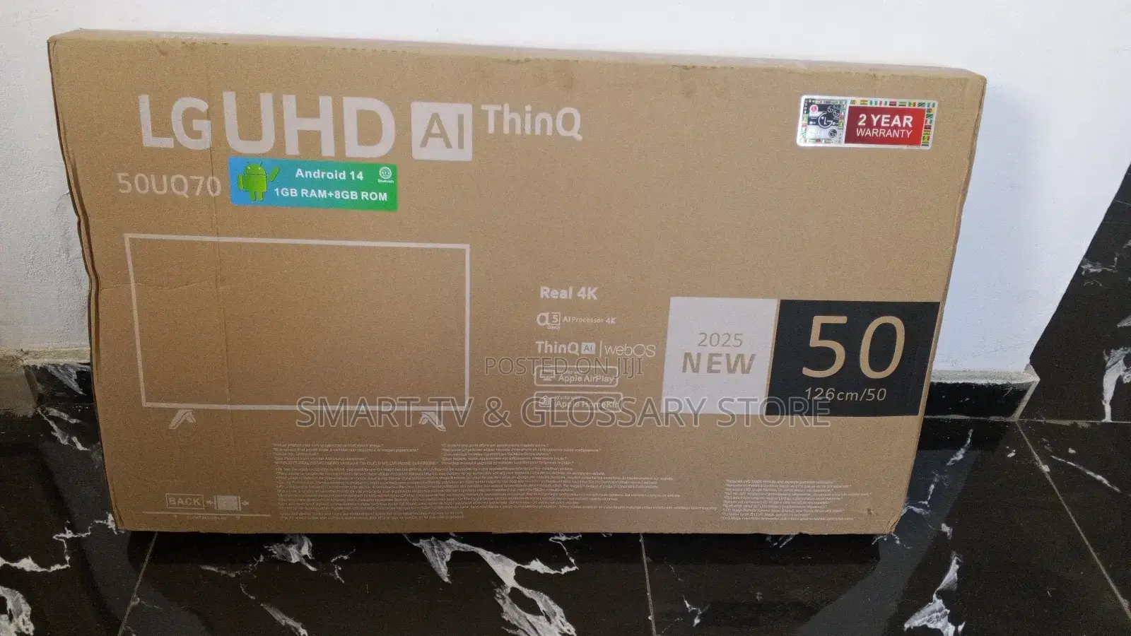 50 Inches Smart Tv With Amazing Applications Fast Browsing Apps