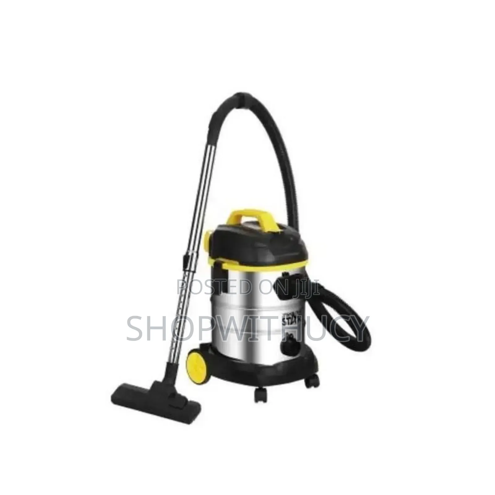 Wet and Dry Stainless Steel 25l Corded Vacuum Cleaner