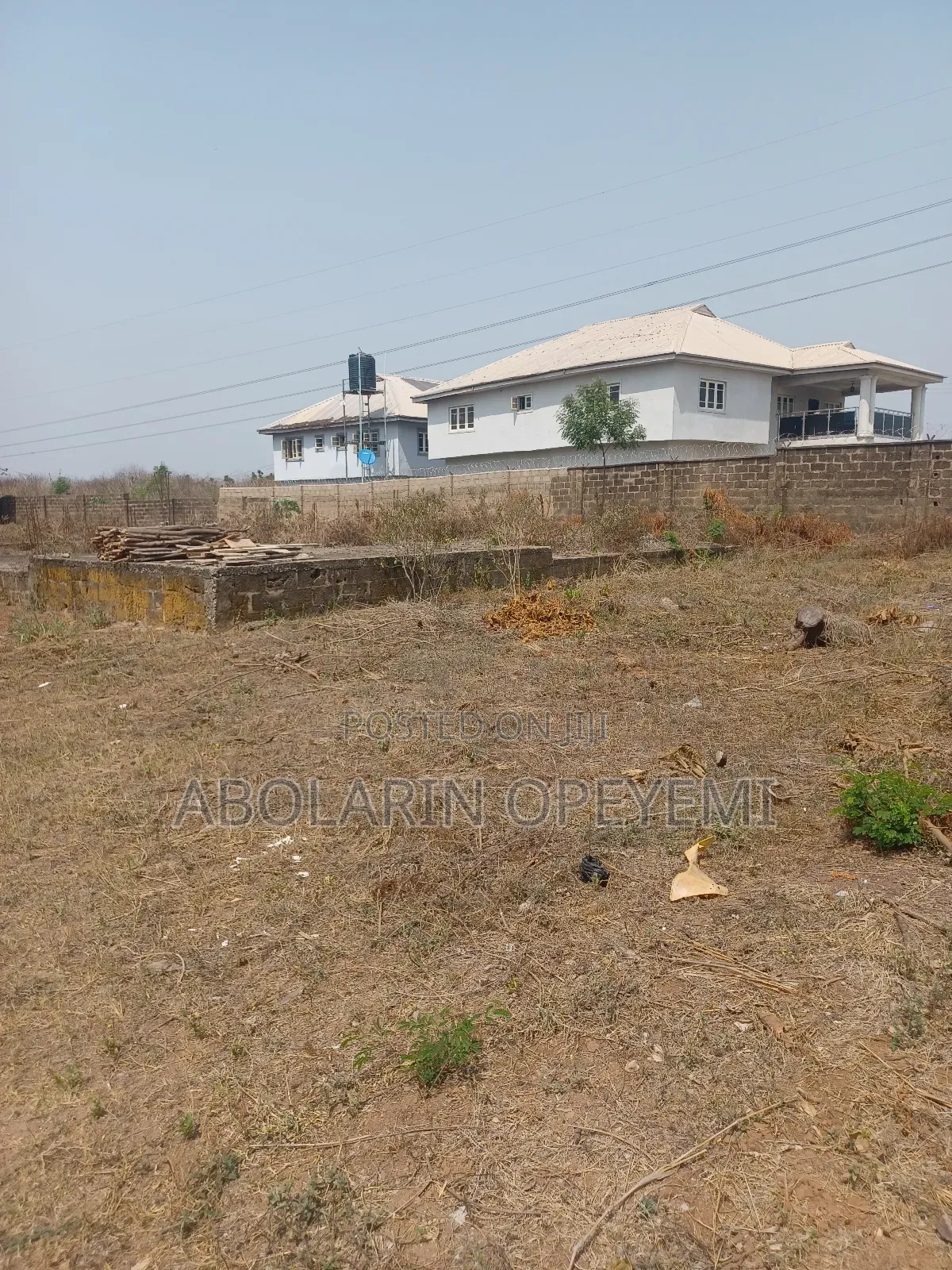 2. Acres of Land With Property on It at Obasanjo Presidential Hilltop