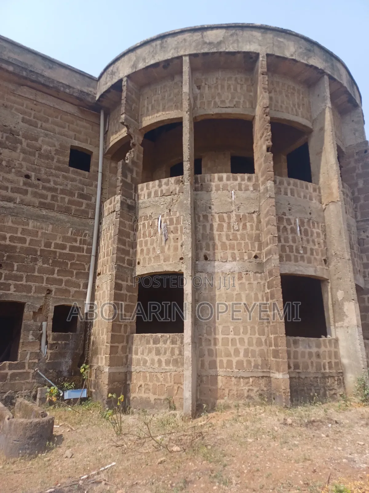 2. Acres of Land With Property on It at Obasanjo Presidential Hilltop