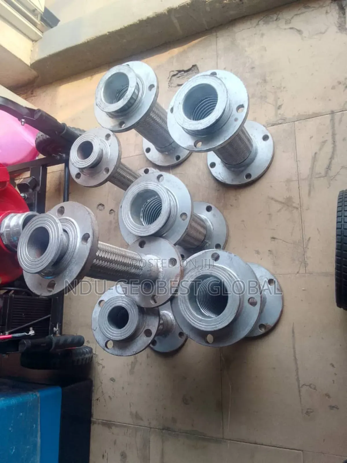 Flanged Stainless Steel Flexible Hoses