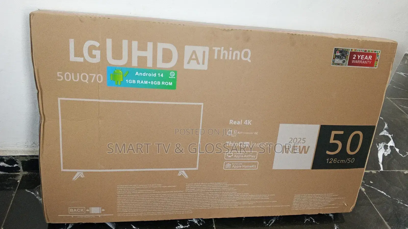 50 Inches Smart Tv Stunning Visuals With Sharp Contrast Ub Movie