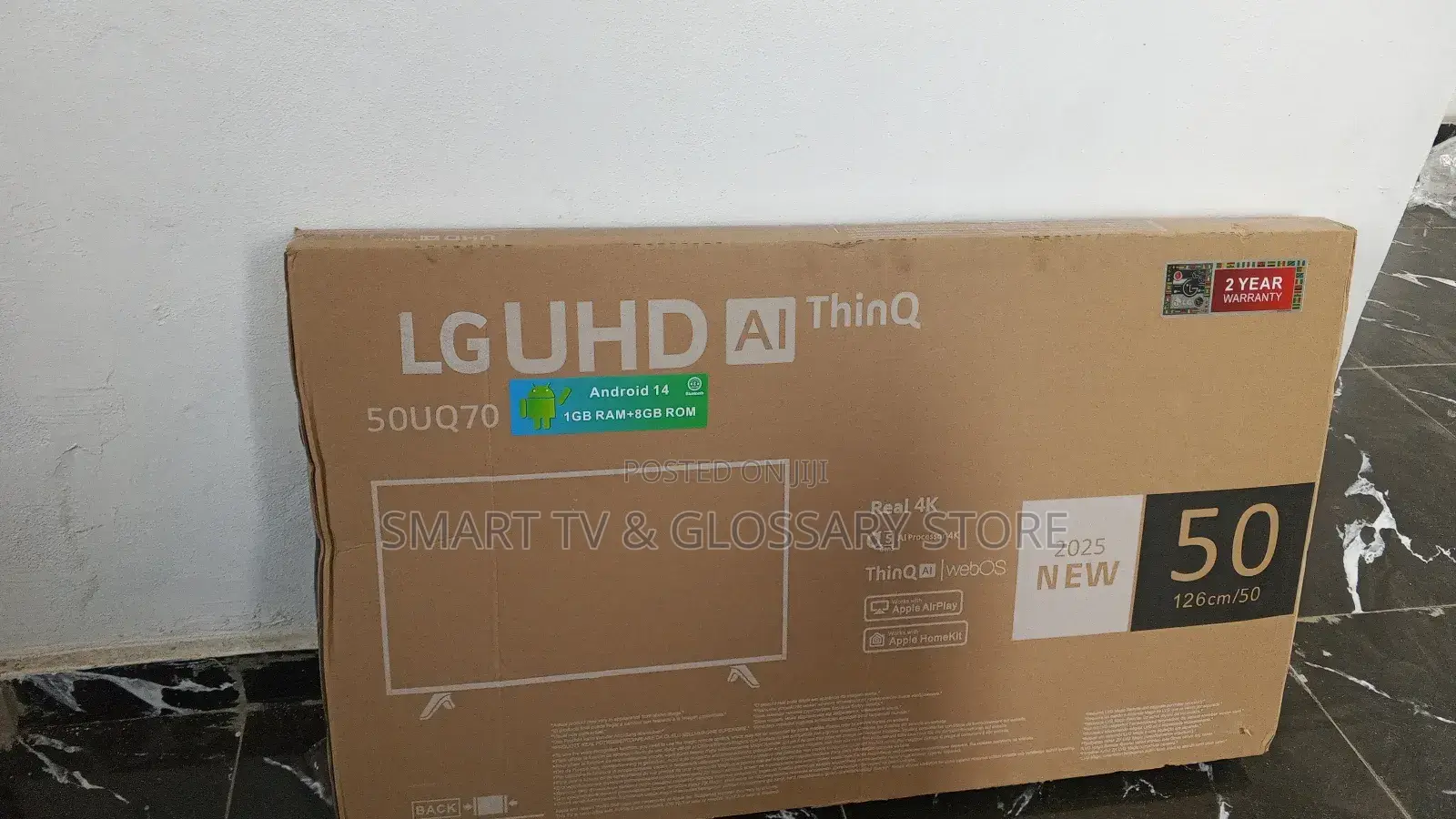 50 Inches Smart Tv With Great Improved Gb Inbuilt Air Play