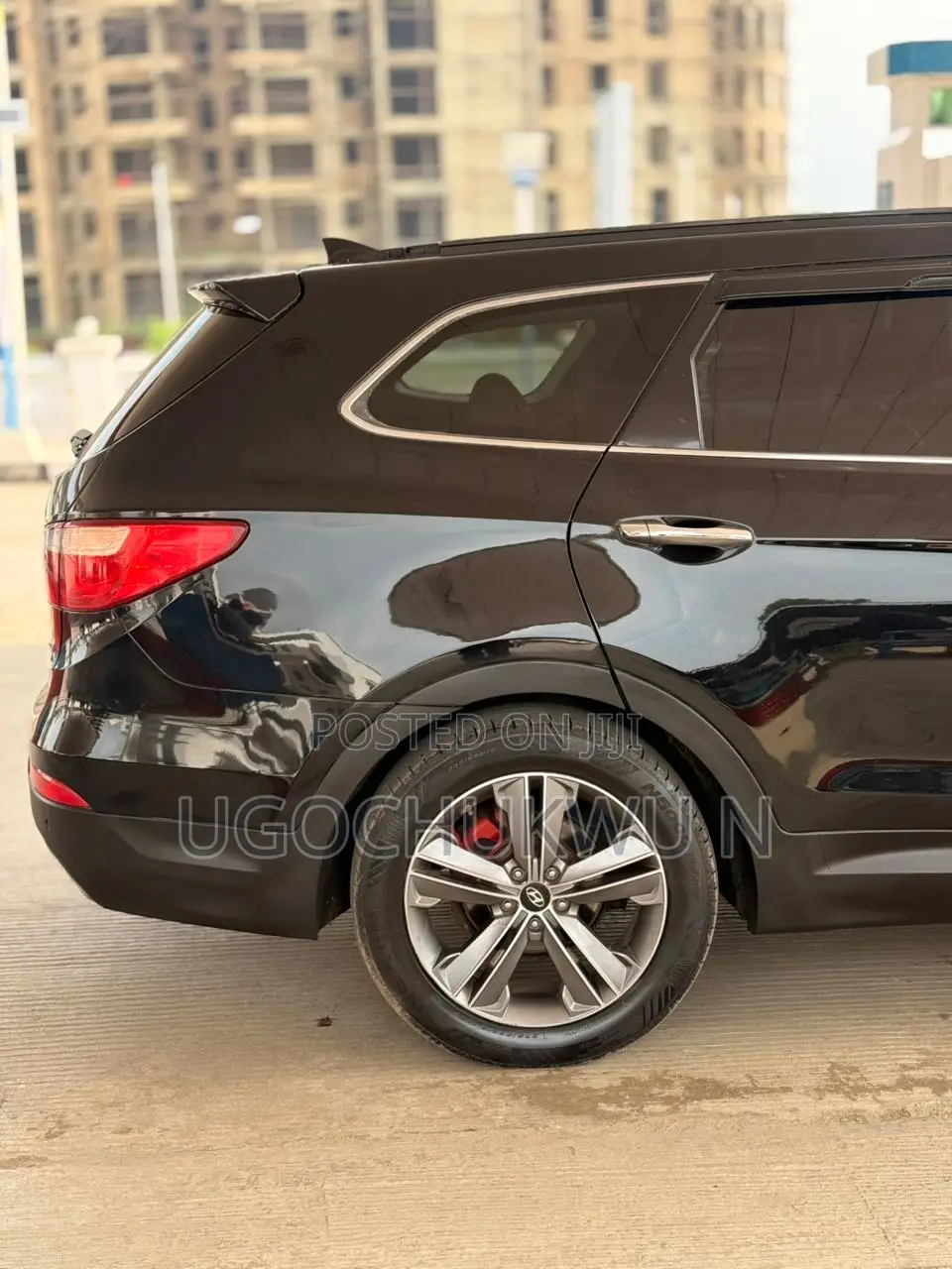 Hyundai Santa Fe GLS 4dr SUV (3.3L 6cyl 6A) 2015 Black
