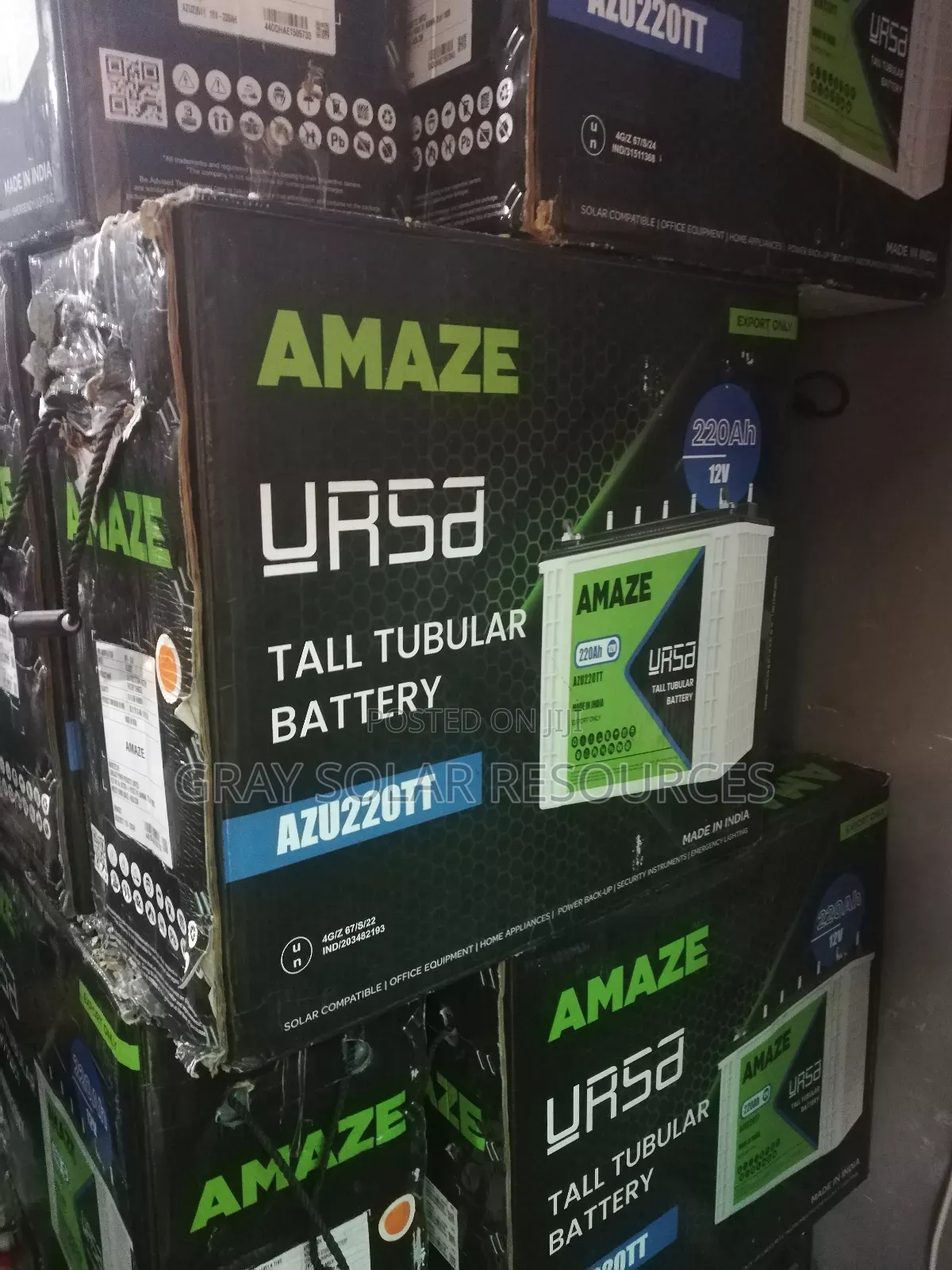 220ah 12v Amaze Tubular Inverter Deep Cycles Battery