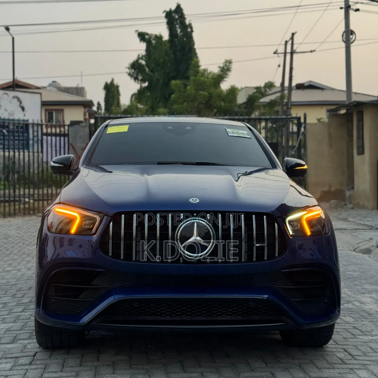 Mercedes-Benz GLE-Class AMG GLE 63 4MATIC 2021 Blue