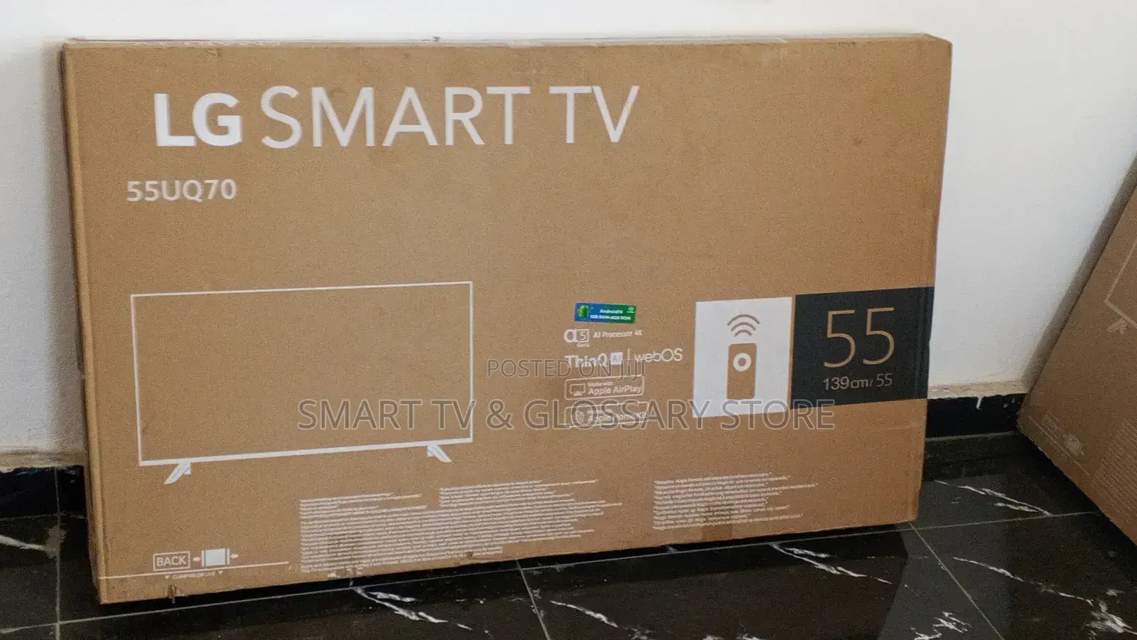 55 Inches Smart Tv Sharp Contrast 4k Ultra Uhd Screen Transition