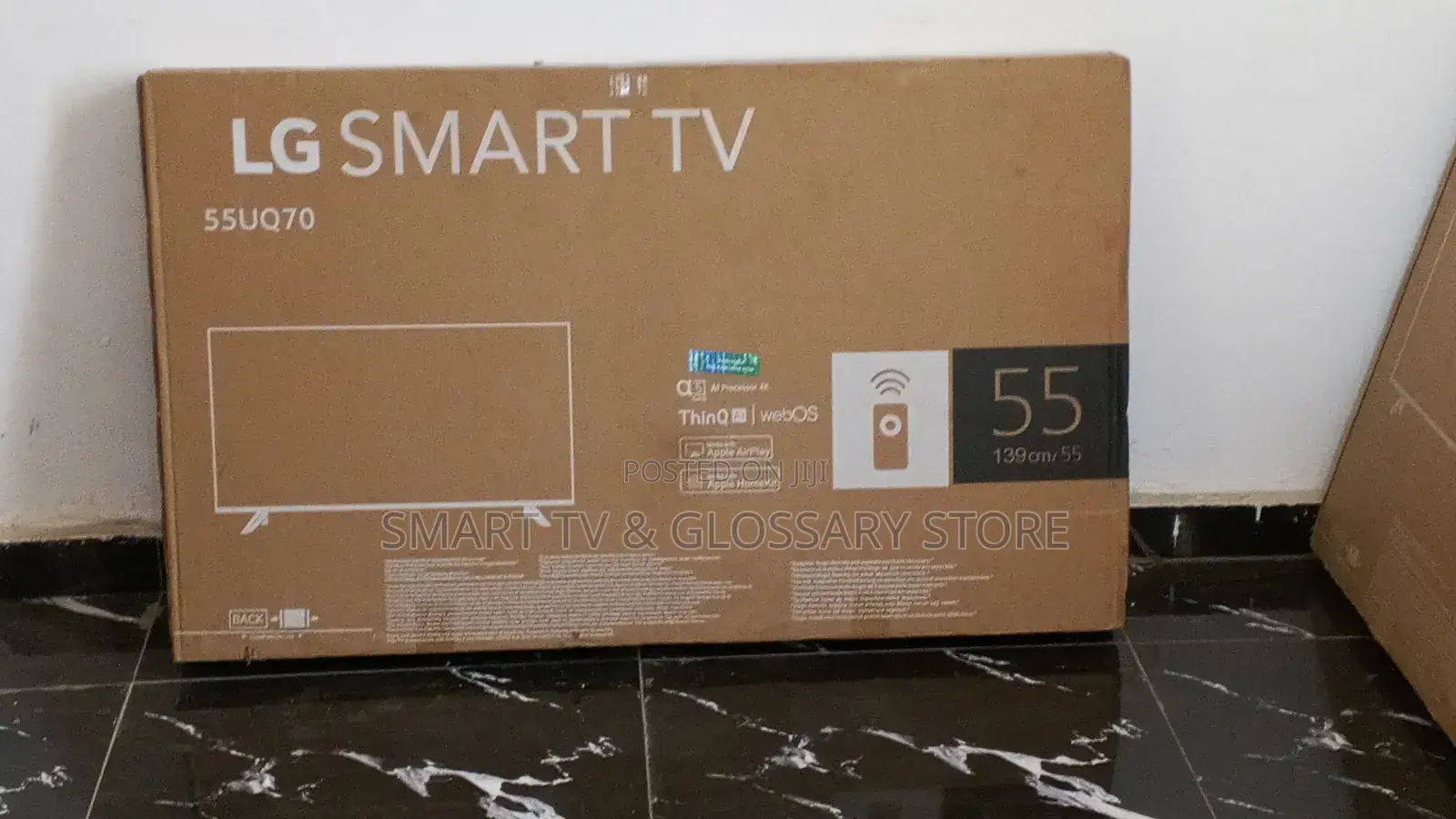 55 Inches Lg Smart Tv With Ai Processor 4k Apple Air Play
