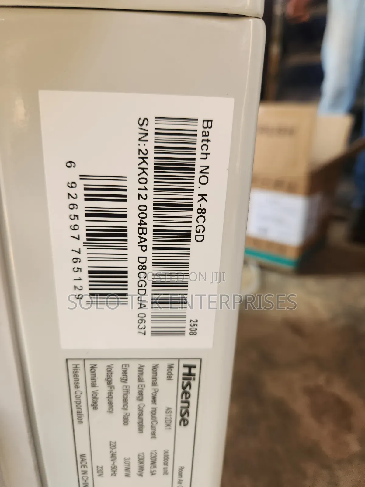 Hisense a/C Inverter 1.5hp