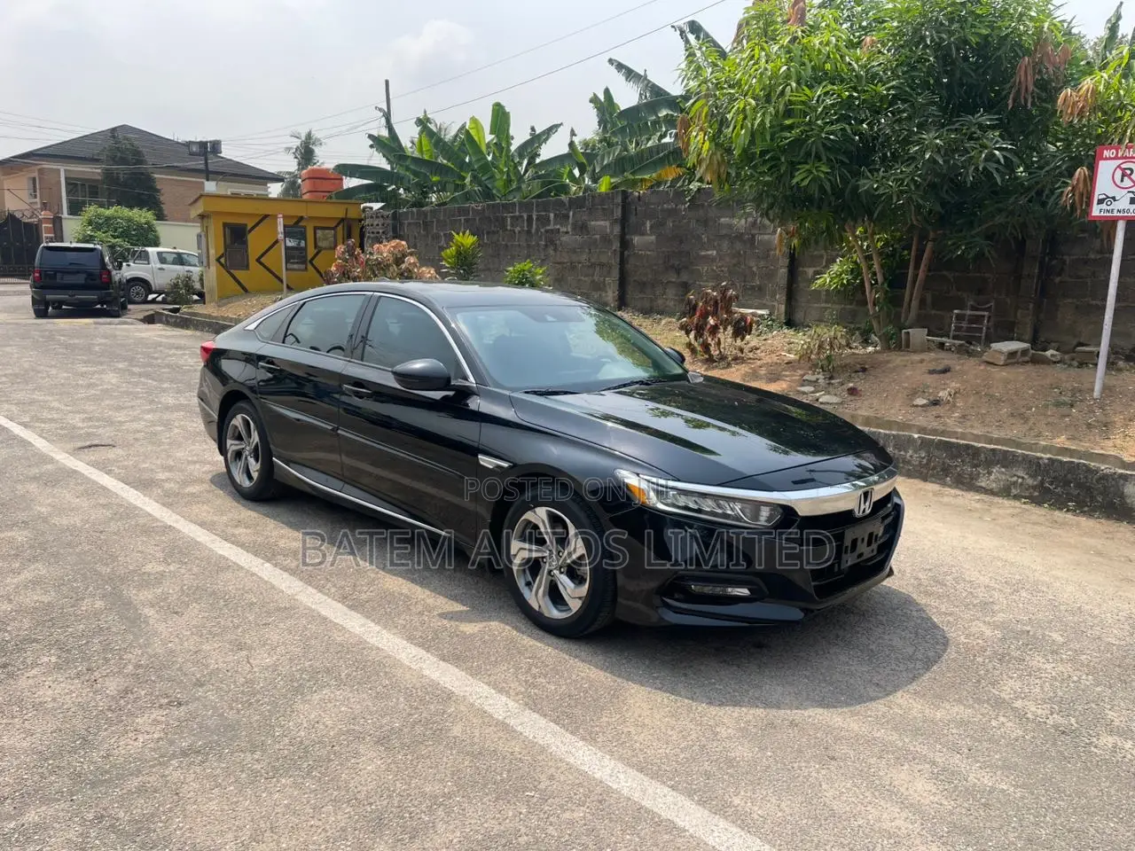 Honda Accord Touring 2.0T 2018 Black