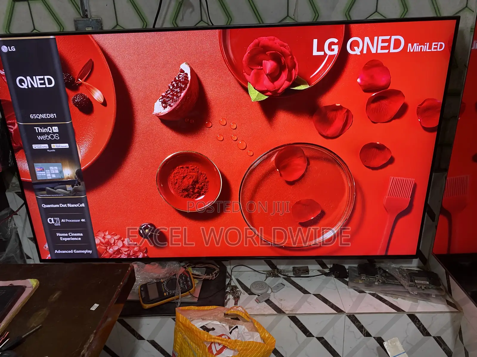 65 “ Lg Qned Series 81 , Smart Tv With Α7 Ai Processor