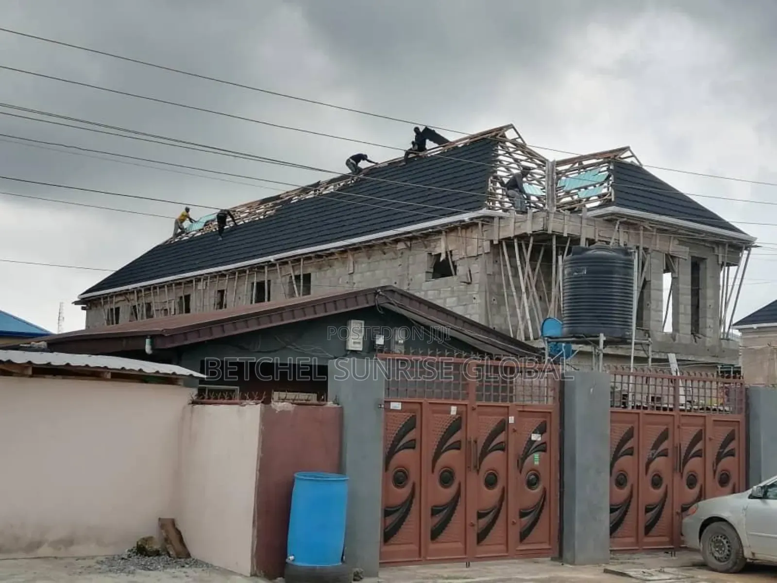 Installation of Gerard Roofing Sheets All Design