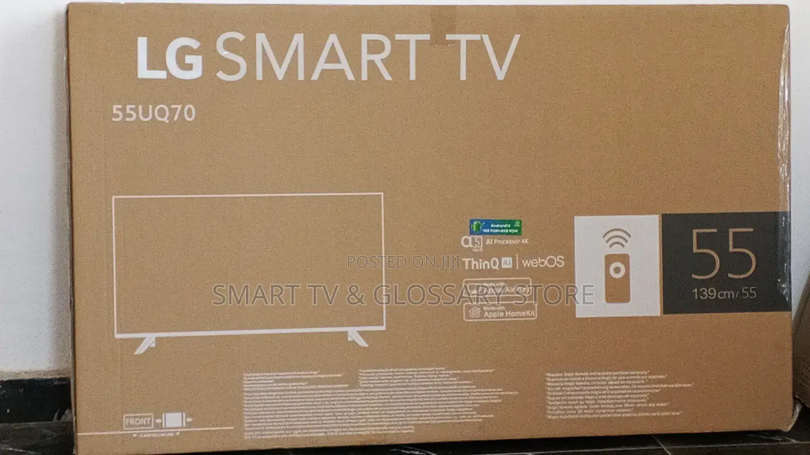 55 Inches Smart Tv With Upgraded 1gb Ram+8gb Rom