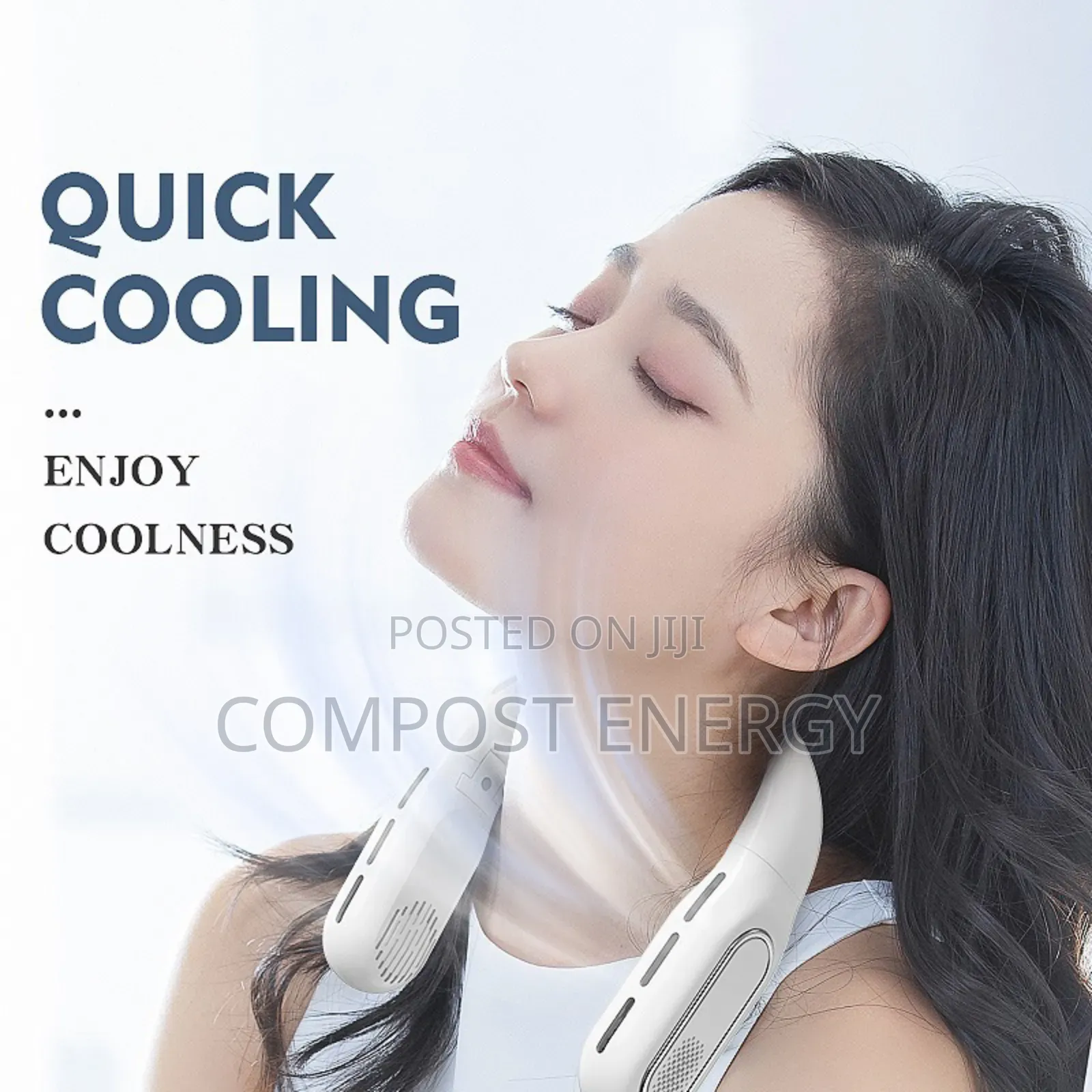 Quality/Foldable/ Bladeless Neck Fan With Condenser Plate