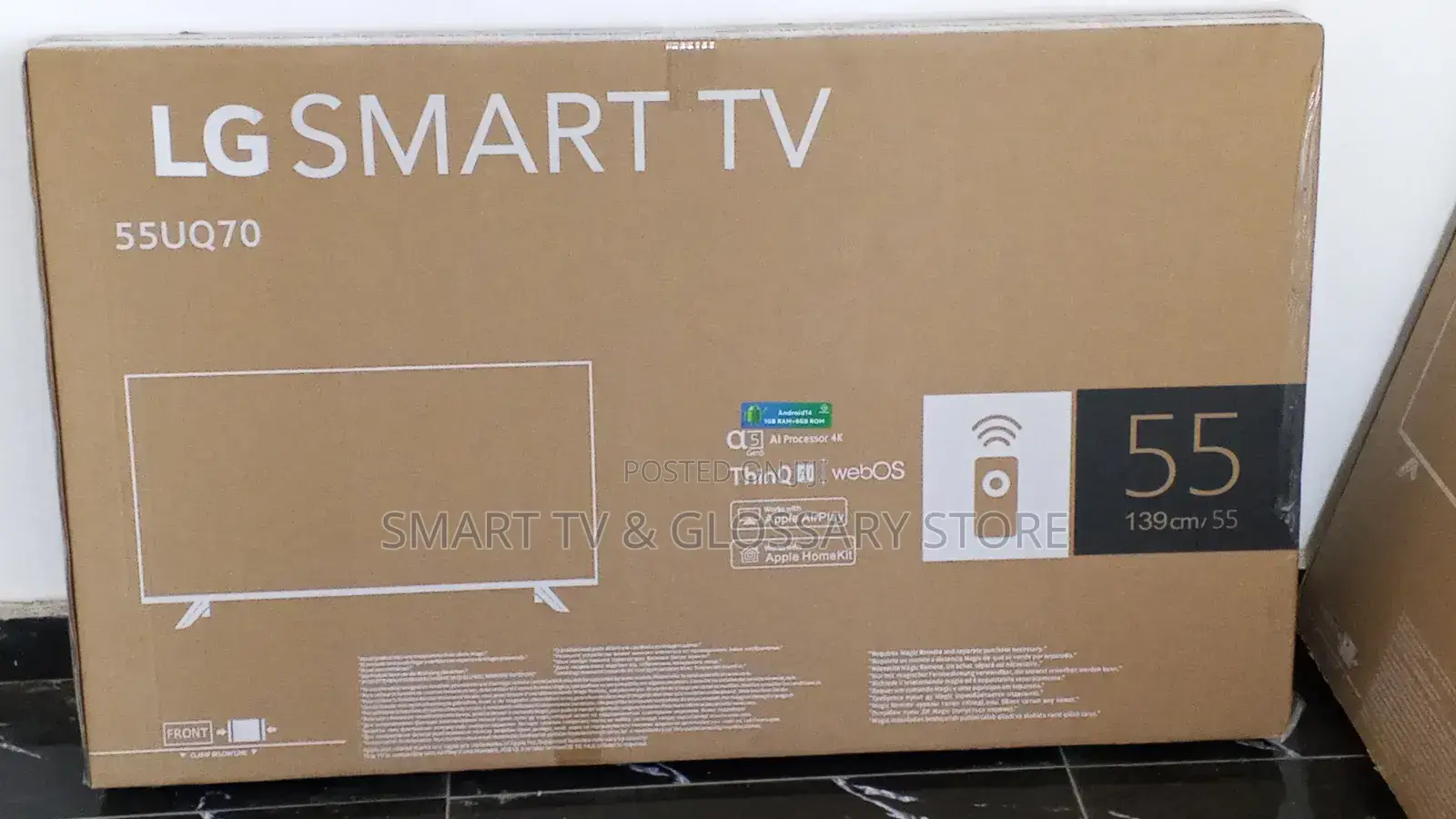 55 Inches Smart Tv Stunning Visuals With Sharp Contrast Ub Movie