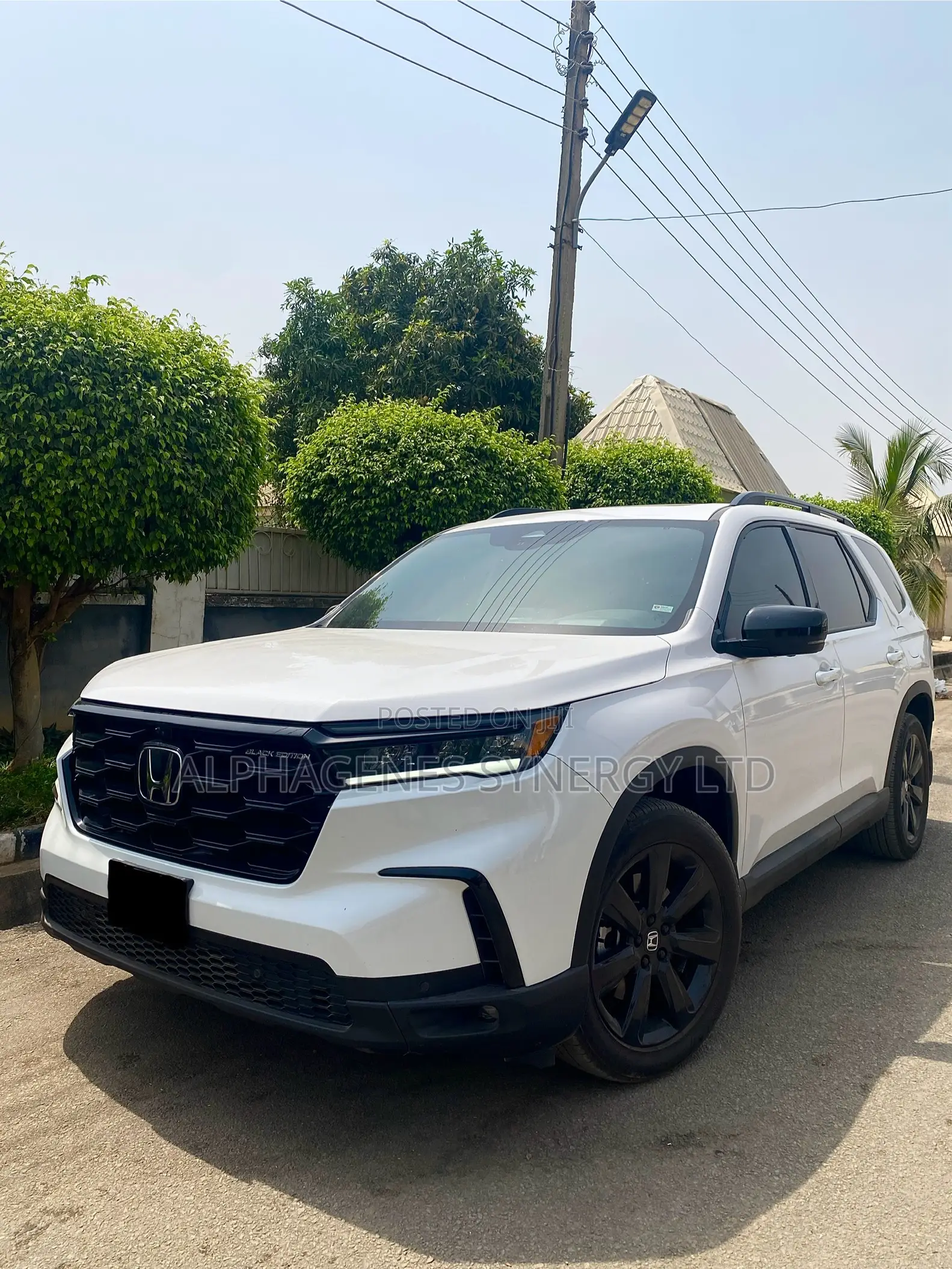 Honda Pilot Black Edition AWD 2025 White