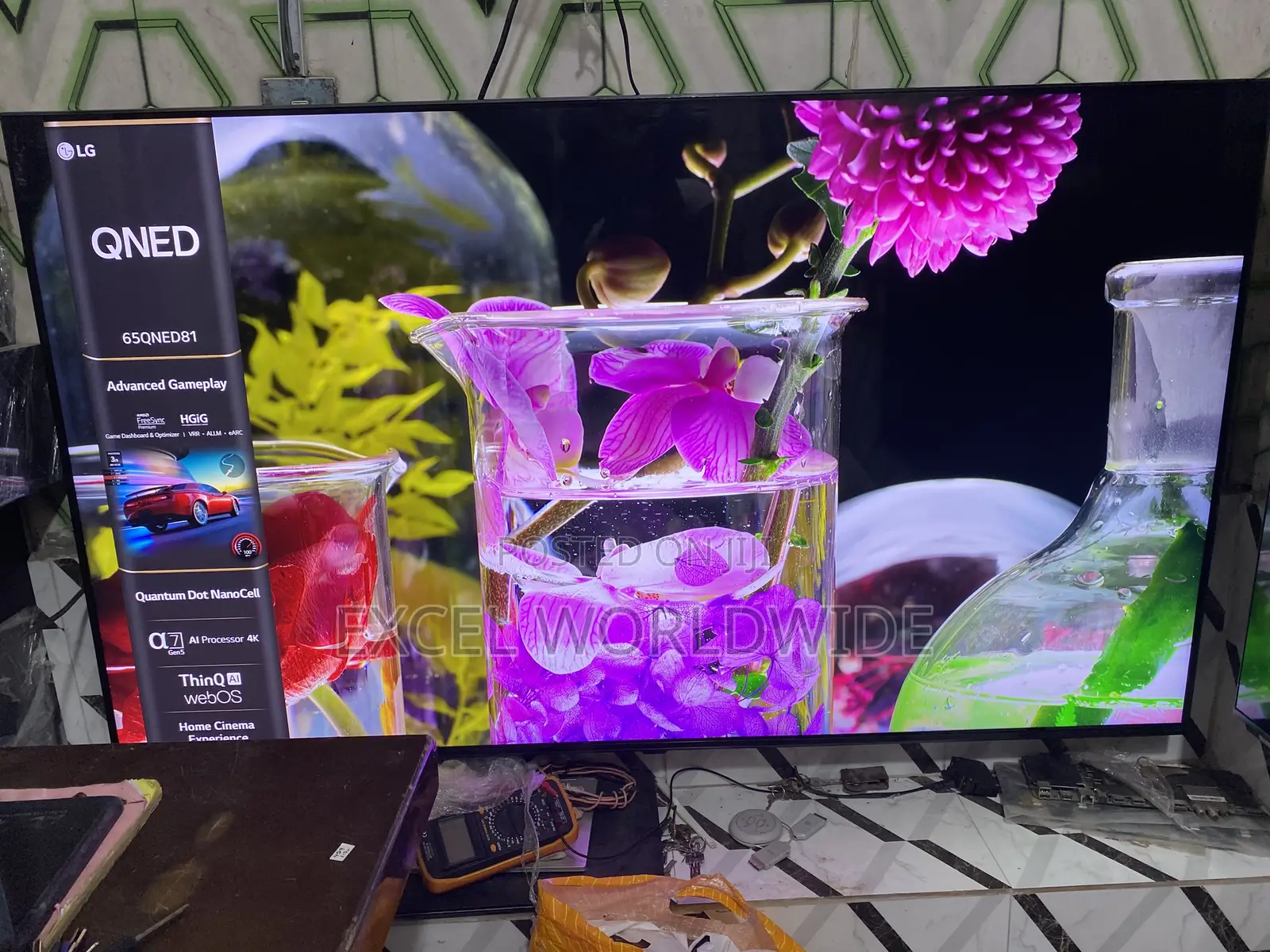 65 “ Lg Qned Series 81 , Smart Tv With Α7 Ai Processor