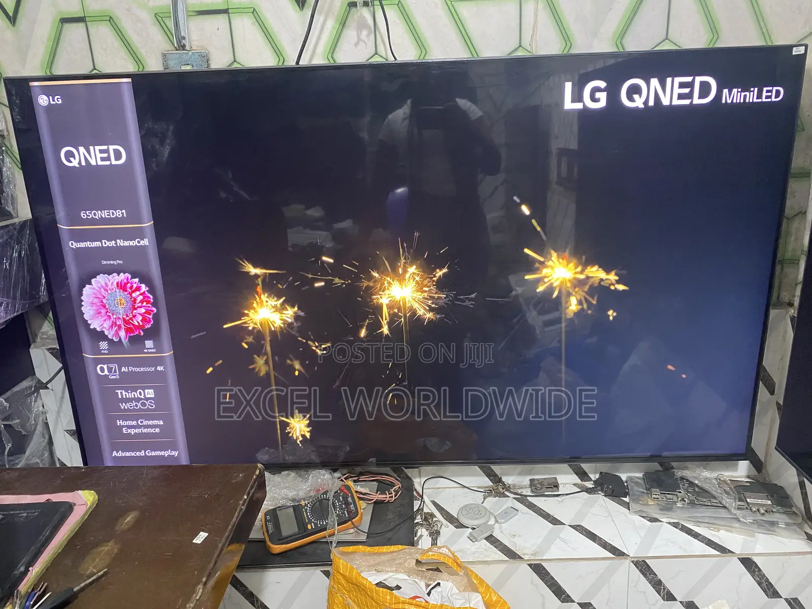 65 “ Lg Qned Series 81 , Smart Tv With Α7 Ai Processor