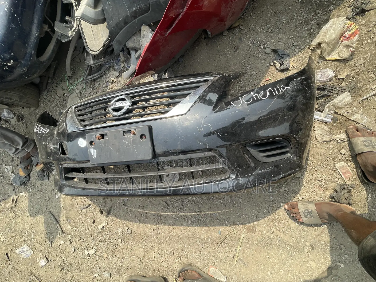 Front Bumper Almera 2012