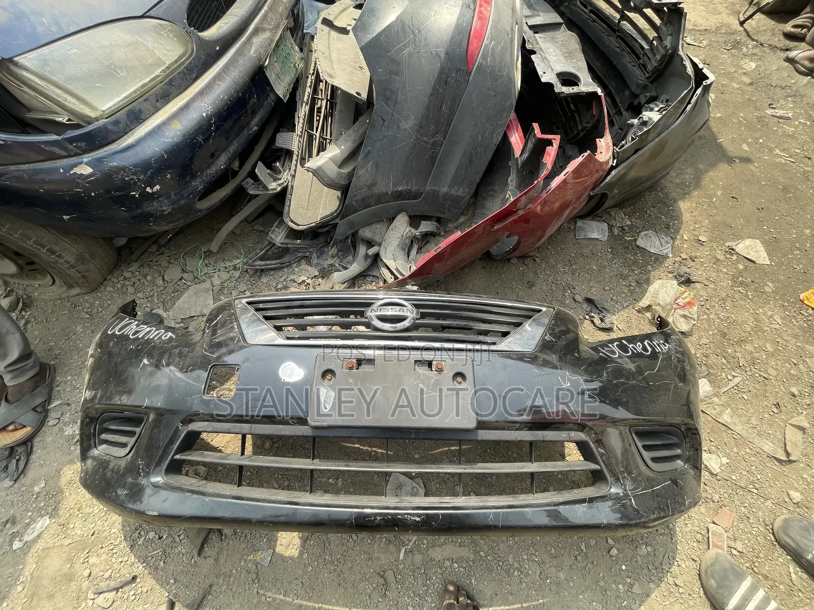 Front Bumper Almera 2012