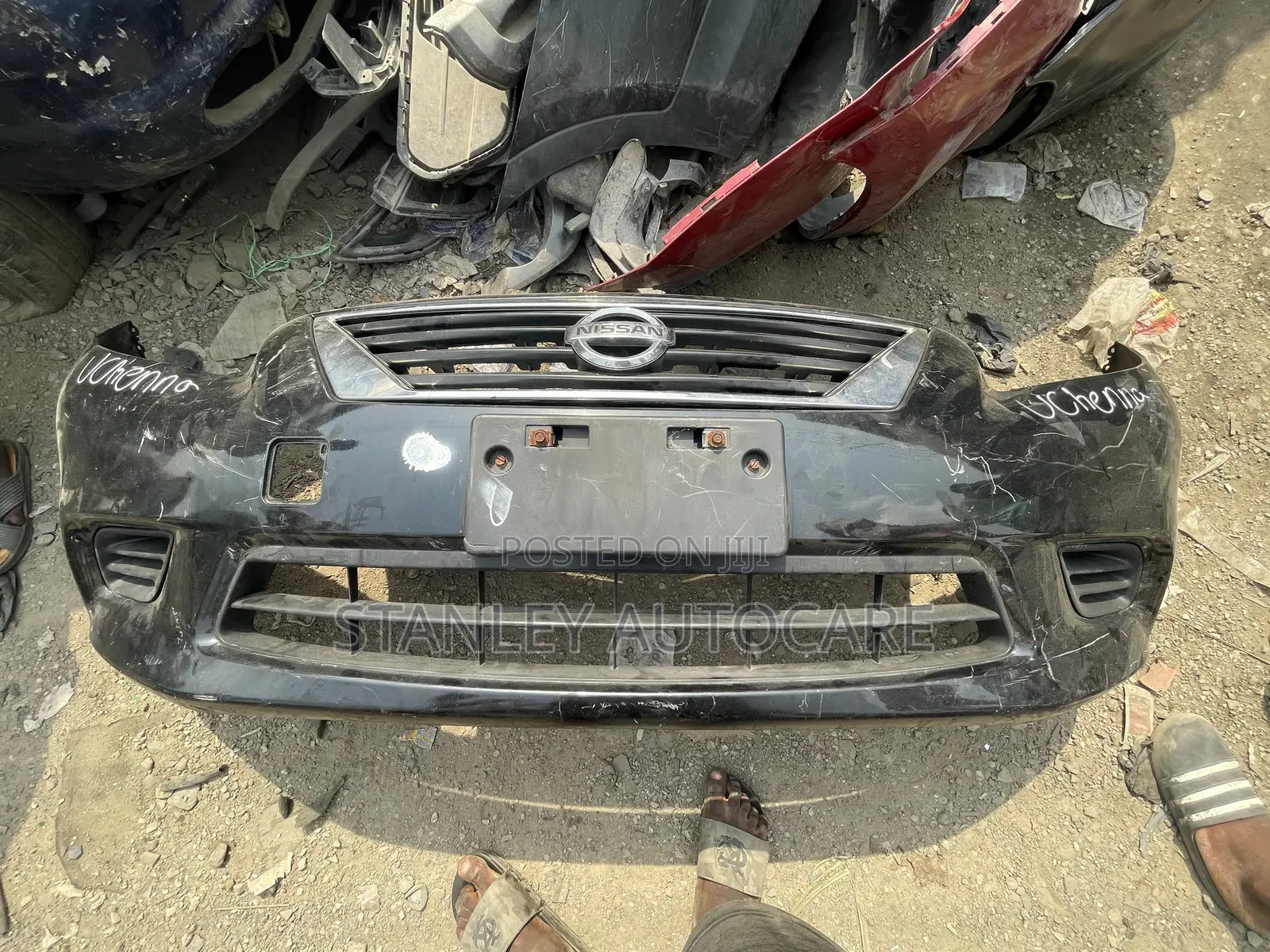 Front Bumper Almera 2012