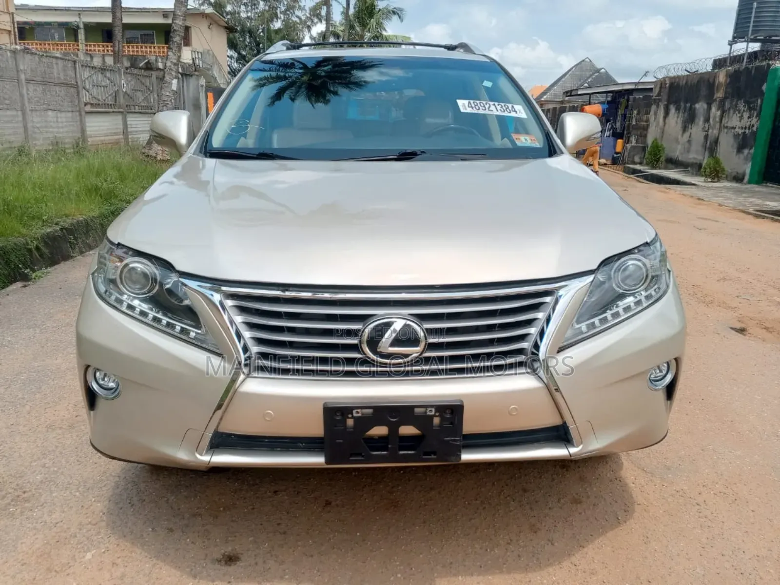 Lexus RX 350 2015 Gold