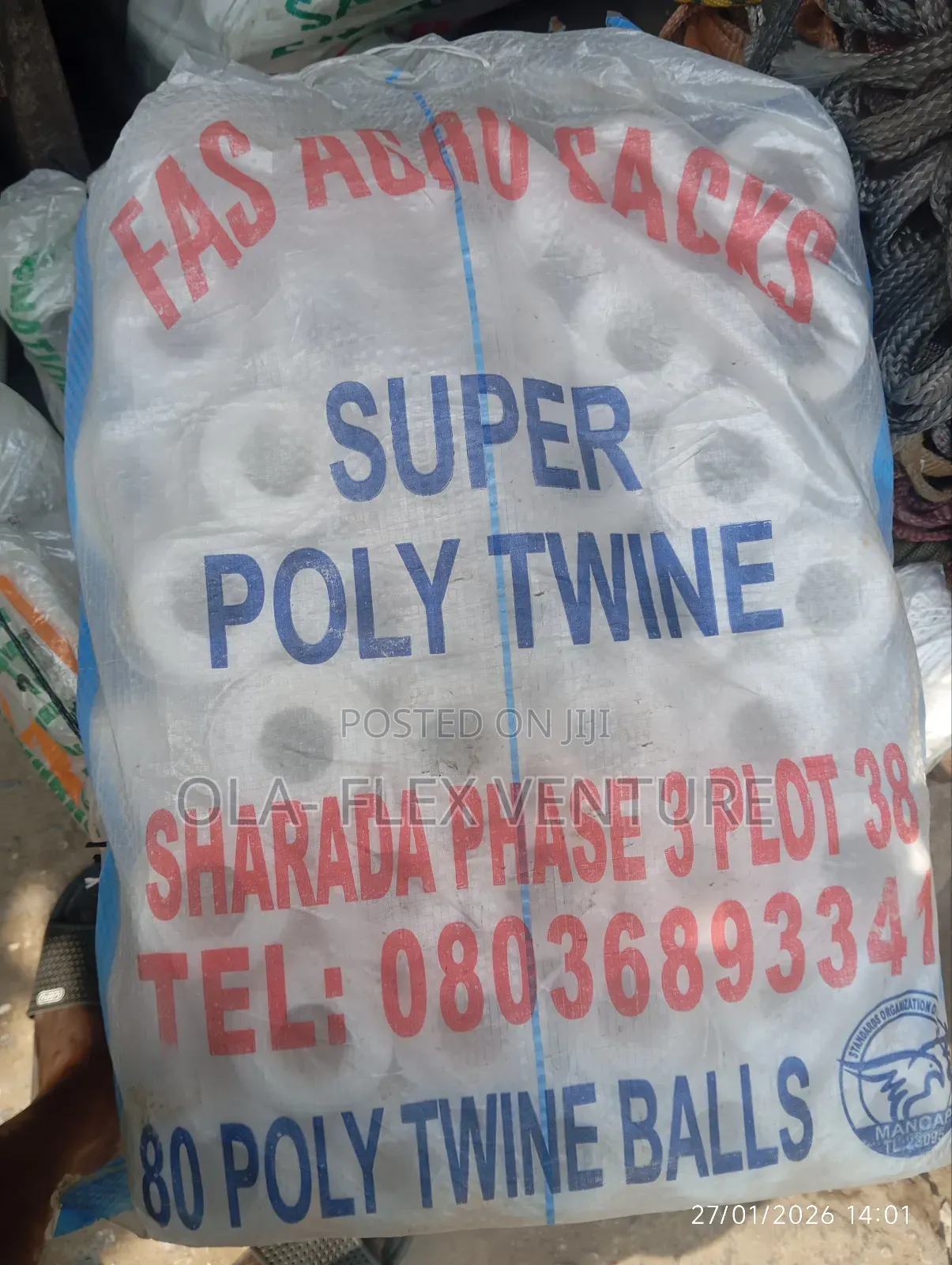 Super Poly Twine Medium 80pcs