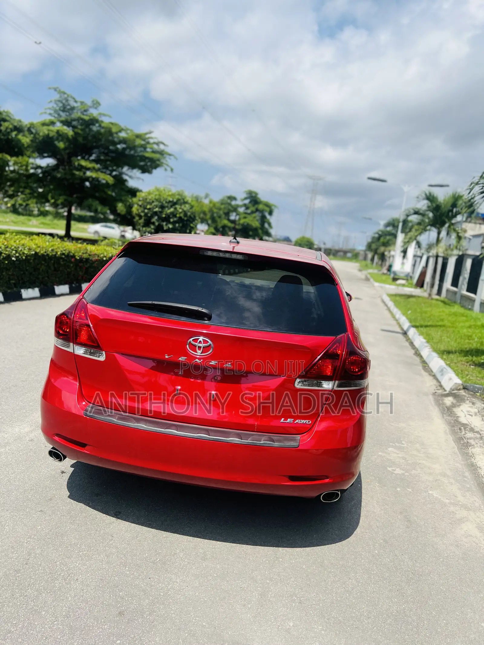 Toyota Venza LE 4dr Wagon (3.5L 6cyl 6A) 2014 Red