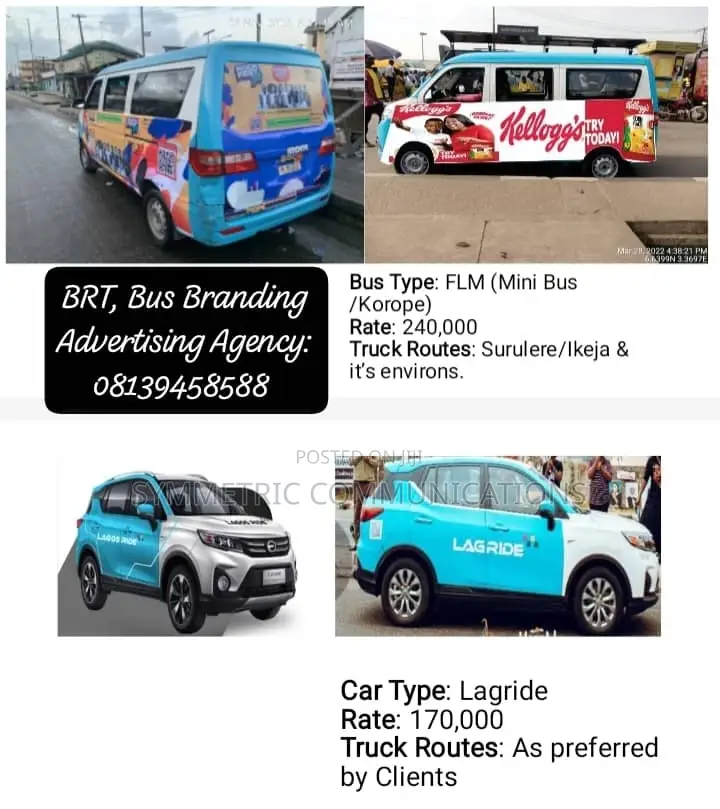 BRT Bus Branding Advertising Agency