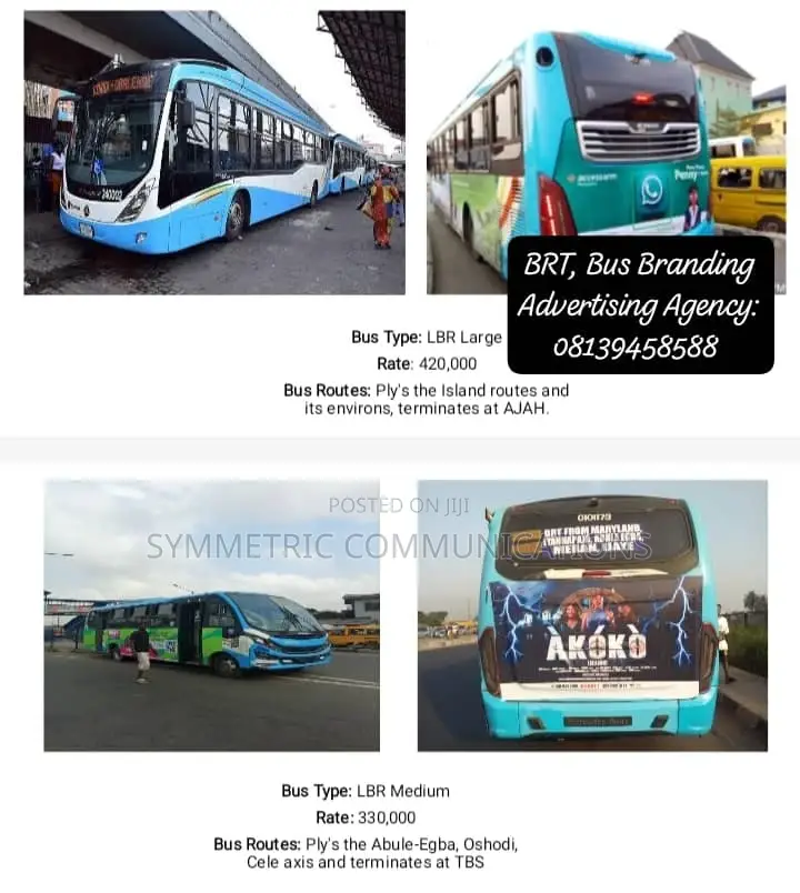 BRT Bus Branding Advertising Agency