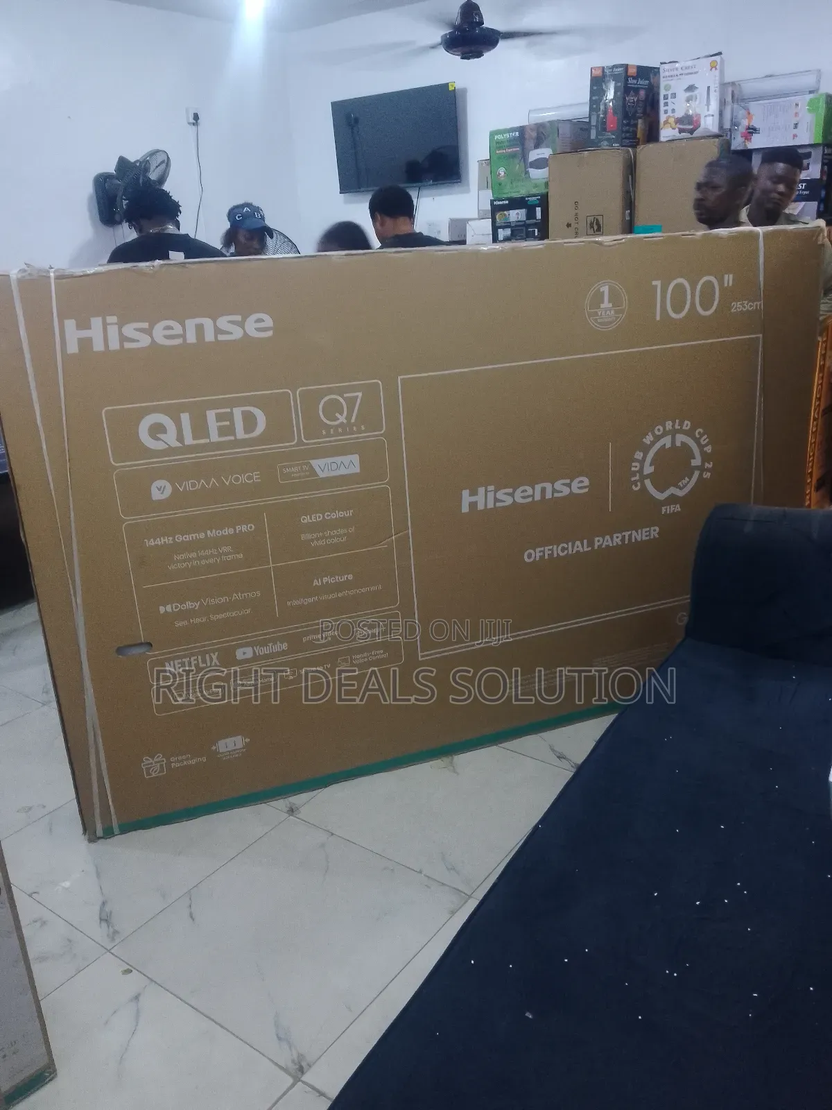 Qled Brilliance on a Massive Scale: Hisense 100-Inch Q7