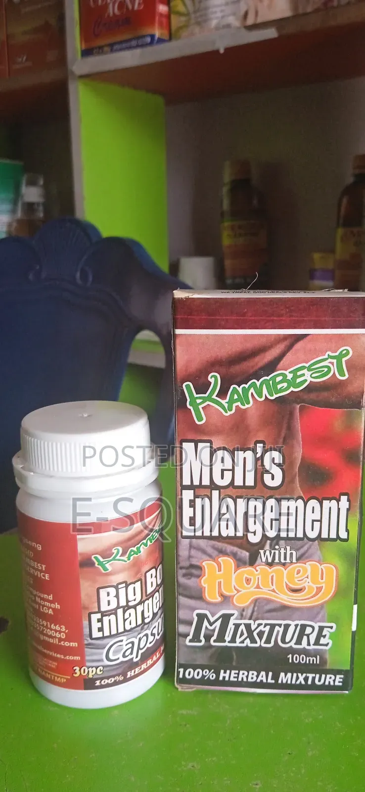Kambest Men's Enlargement With Honey Mixture